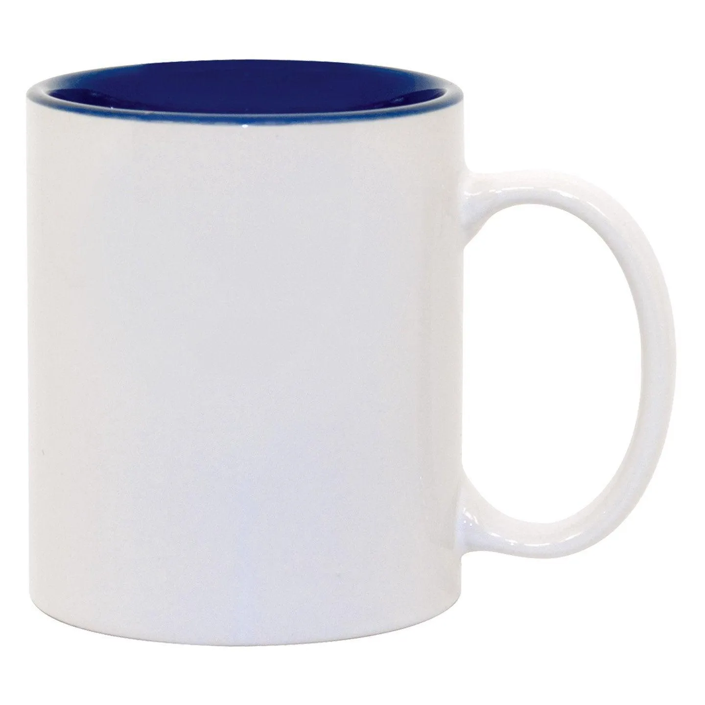 11 oz Two Tone Colored Mug - Blue