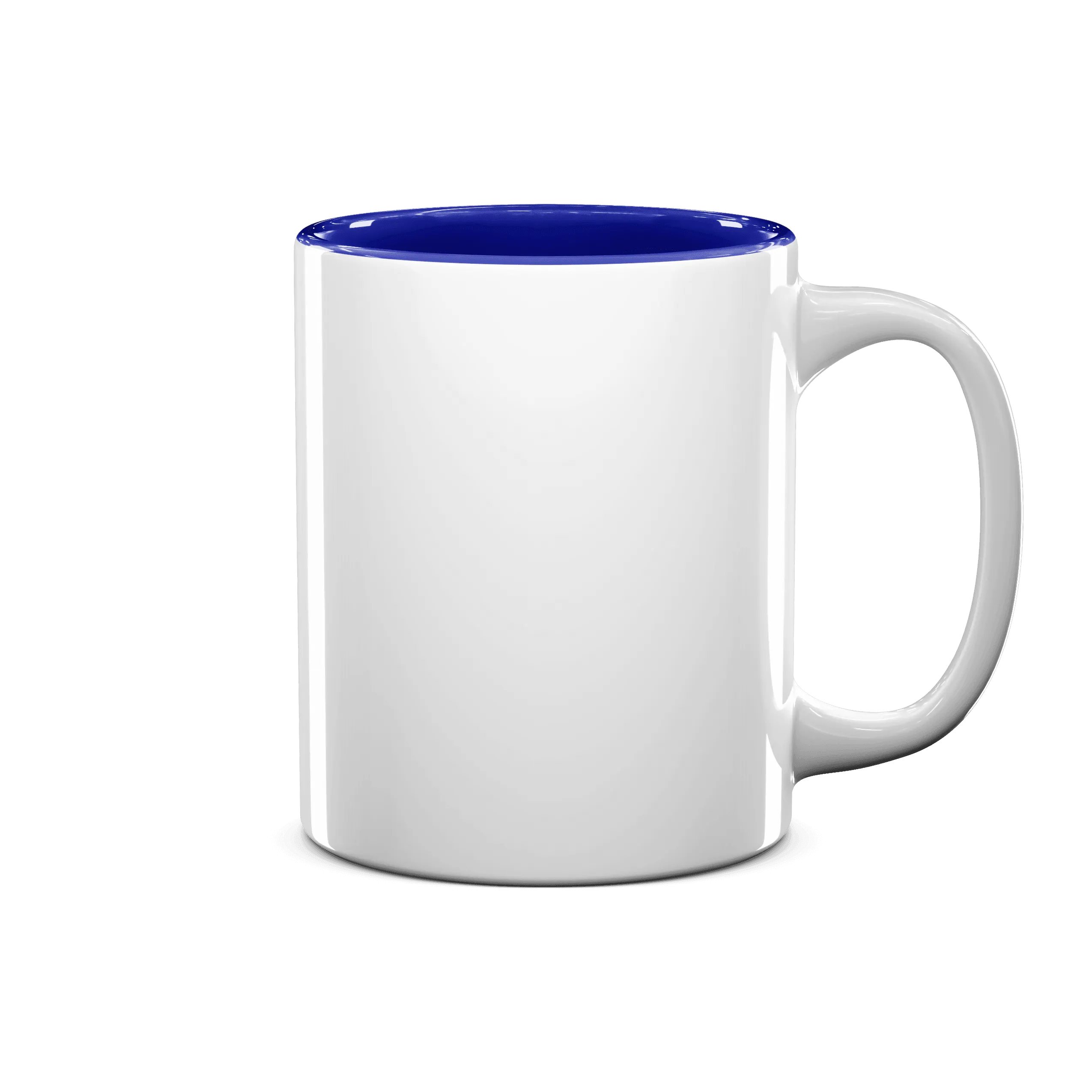 11 oz Two Tone Colored Mug - Blue
