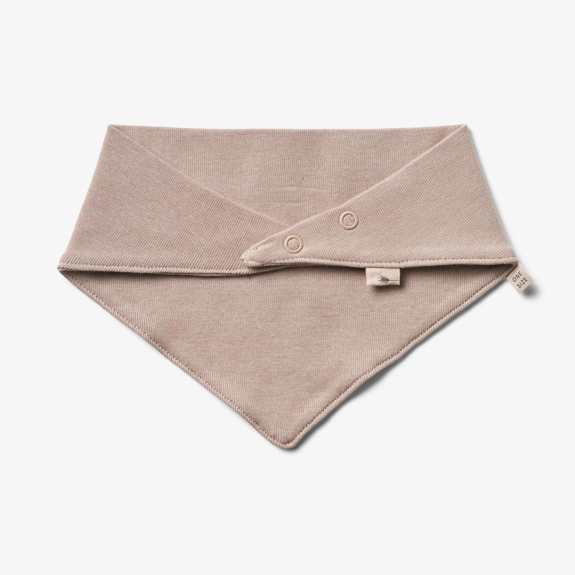 2 Bib Eden | Baby - grey rose flowers