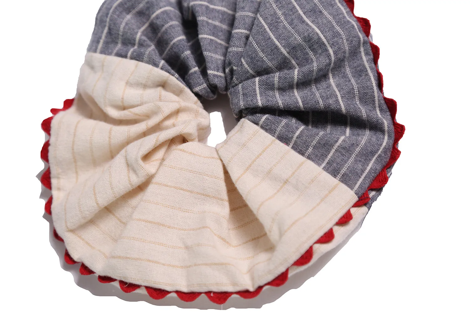 2 TONE CLASSIC SCRUNCHIE