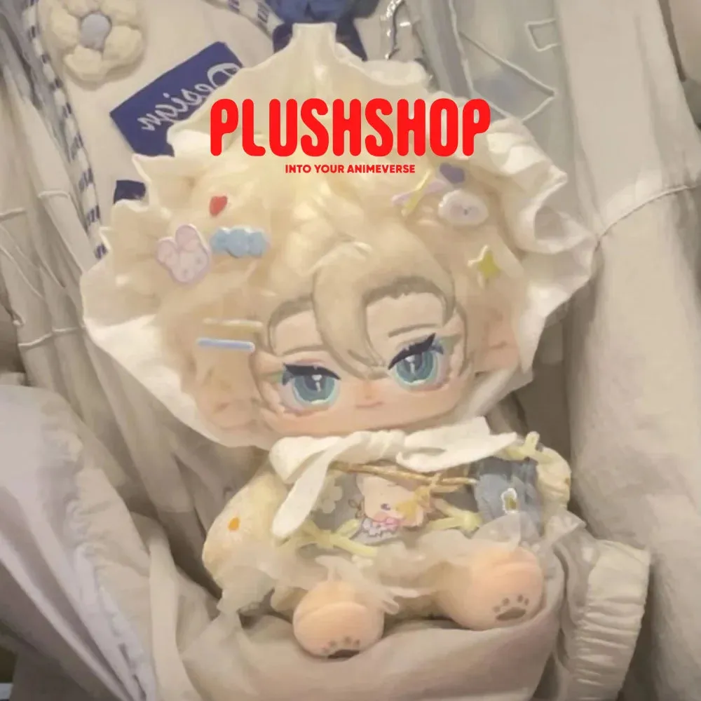20cm Genshin Impact Albedo Plush Cute Doll Outfit Changeable(Pre-order ship within 10 days)