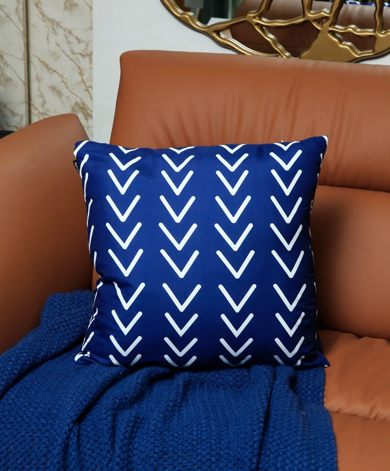 4 PCs Digital Printed Cotton Cushions-SWEET HOME