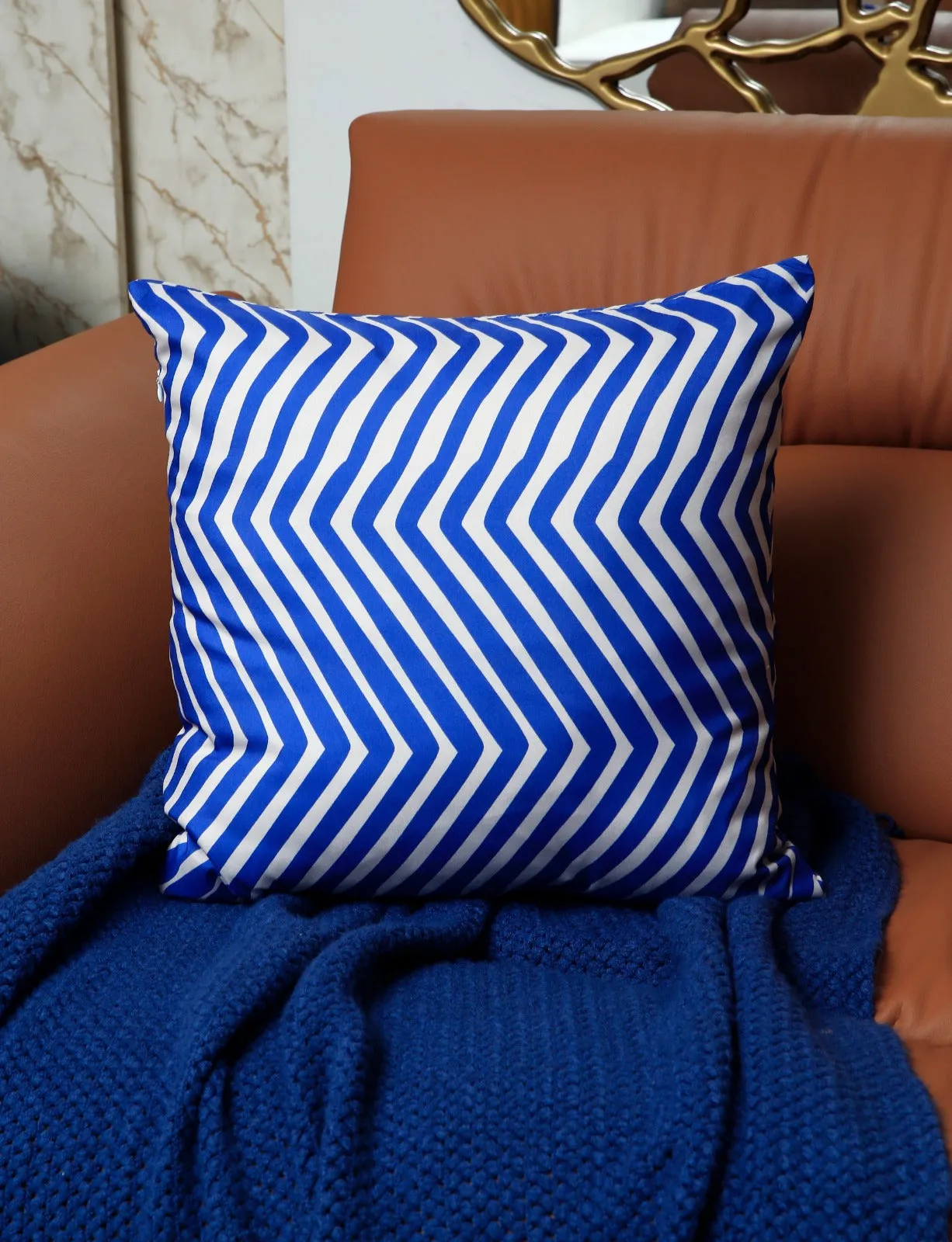 4 PCs Digital Printed Cotton Cushions-SWEET HOME