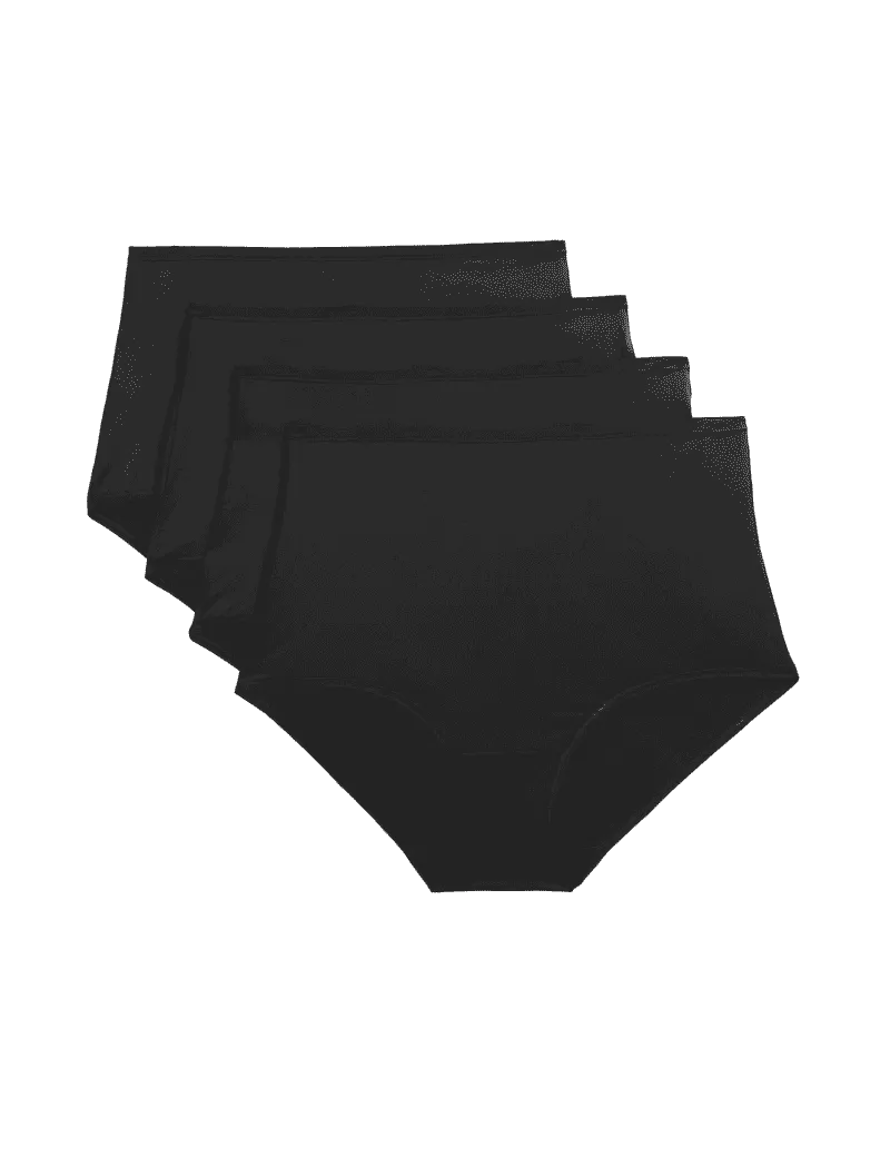 4pk Microfibre Full Briefs