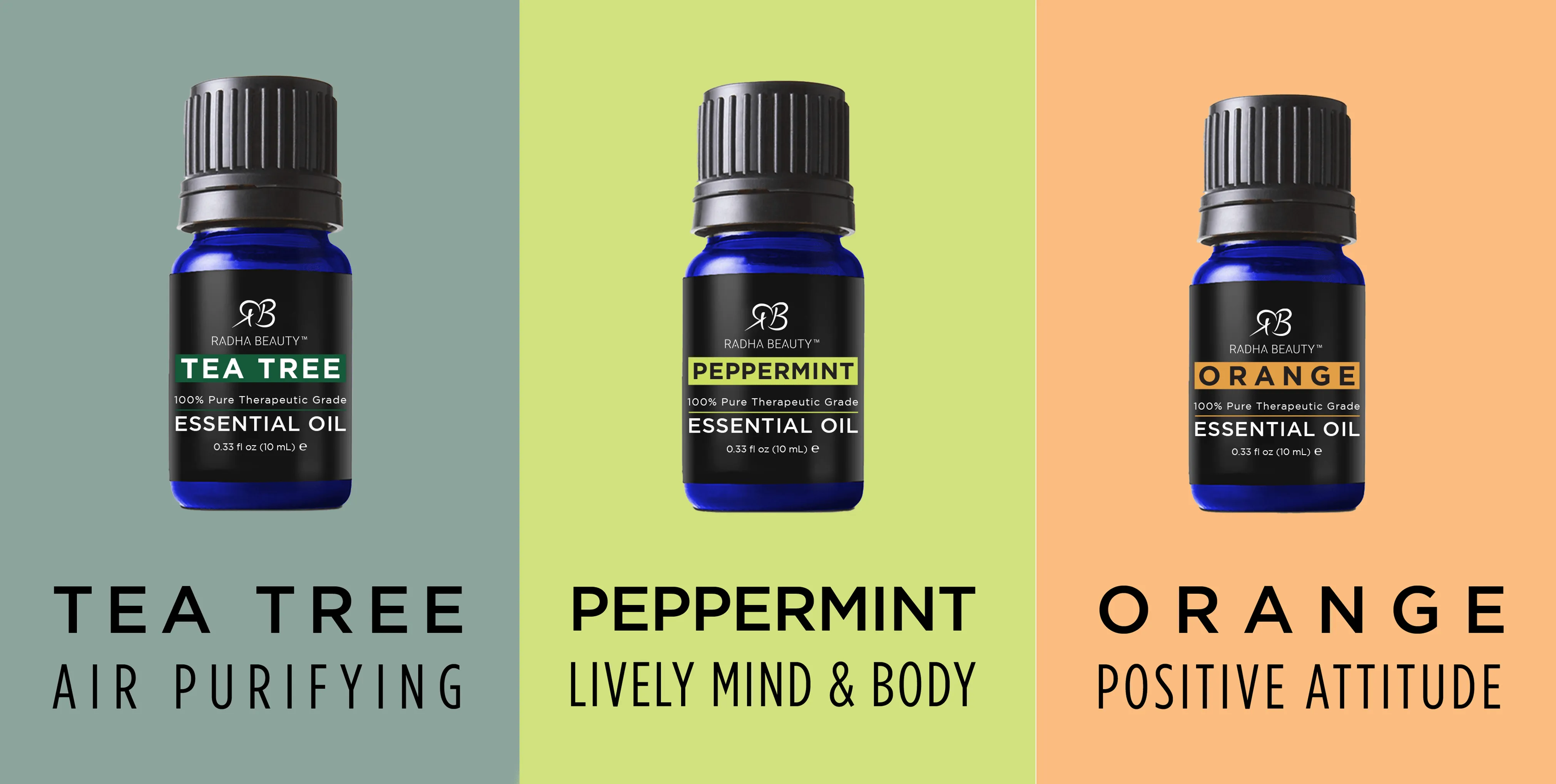 Aromatherapy Top 6 Essential Oil Set