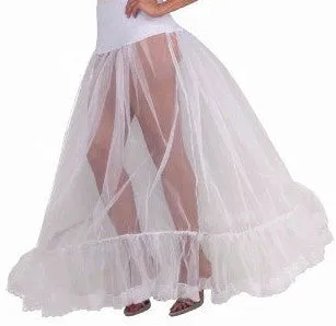 Ballroom Length Hoop Crinoline White