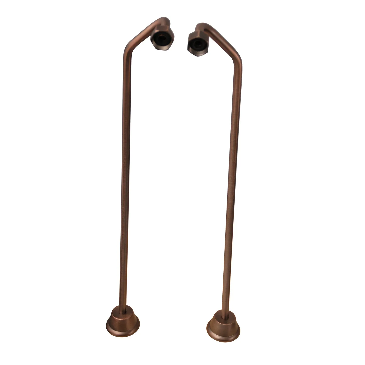 Bartlett 60″ Cast Iron Roll Top Tub Kit – Oil Rubbed Bronze Accessories