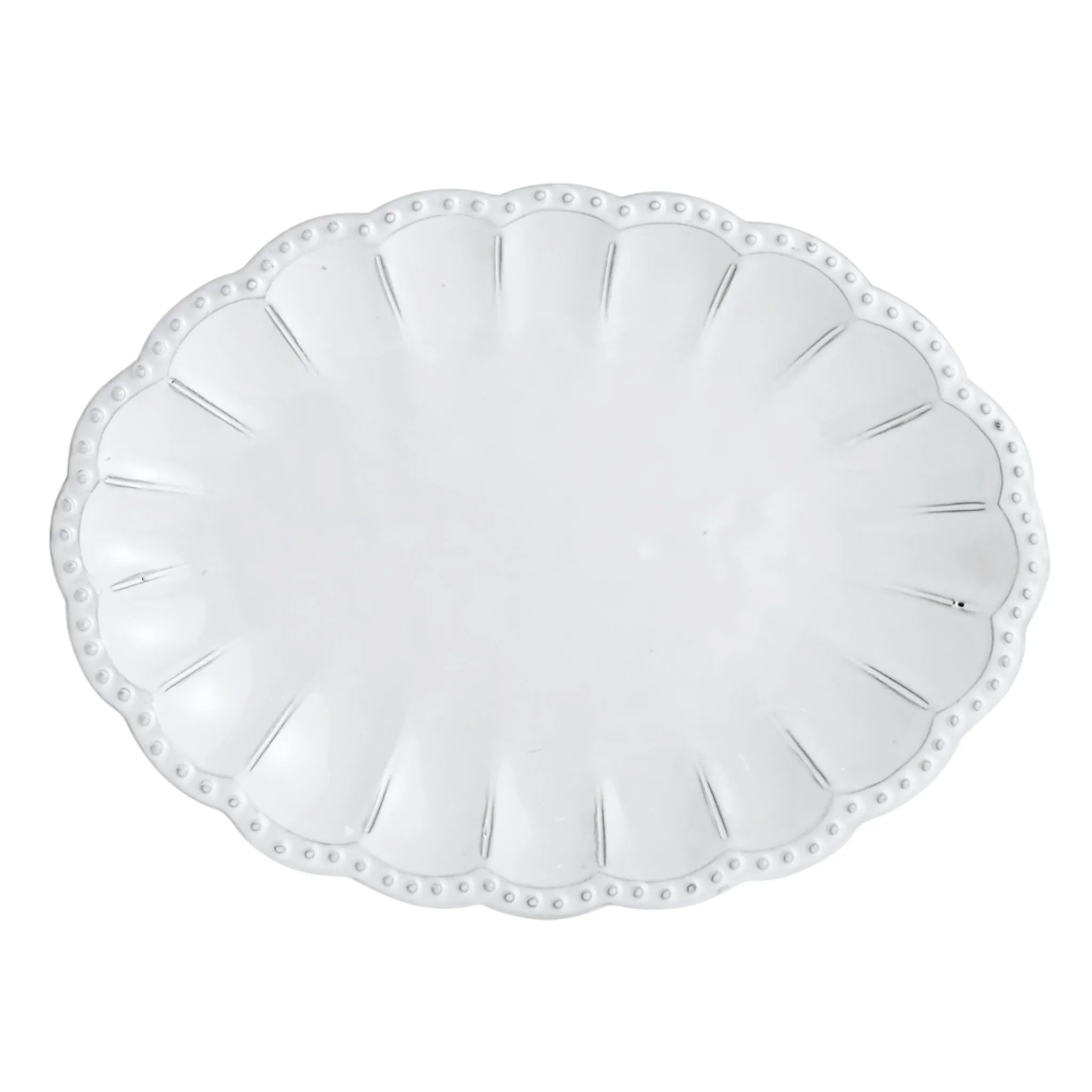 Bella Bianca Beaded Tray