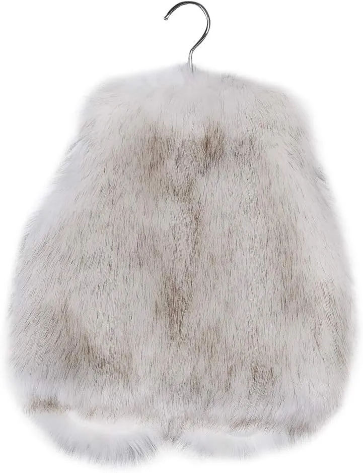 benetia Girls Boys Faux Fur Vest Coat