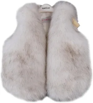 benetia Girls Boys Faux Fur Vest Coat