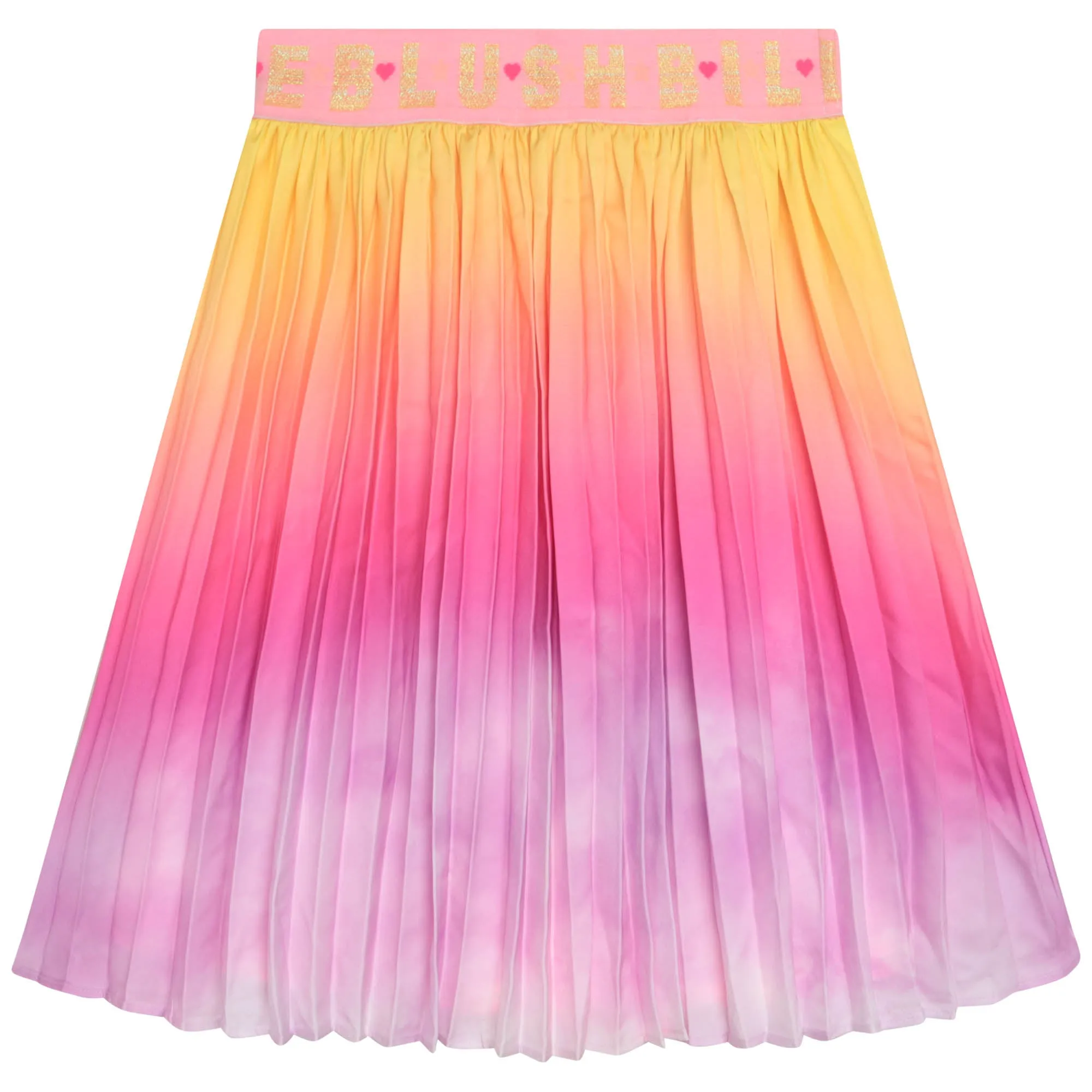 Billieblush - Pink multi-coloured skirt, 2yrs