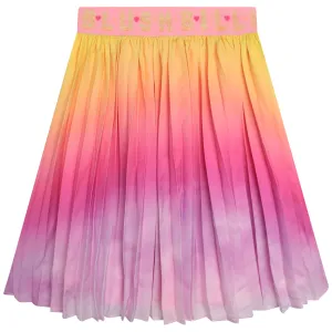 Billieblush - Pink multi-coloured skirt, 2yrs