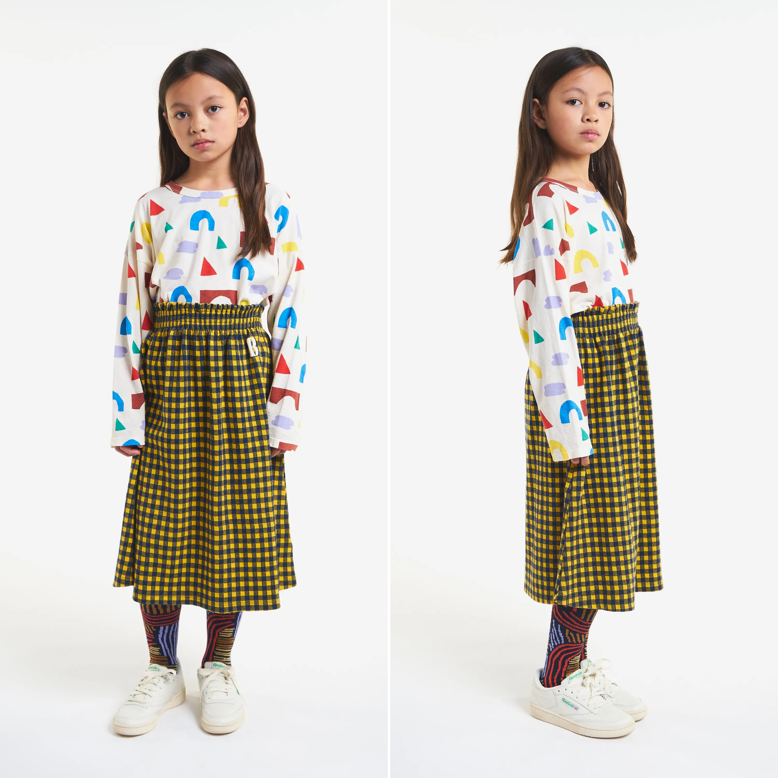 Bobo Choses BC Vichy Jacquard Skirt