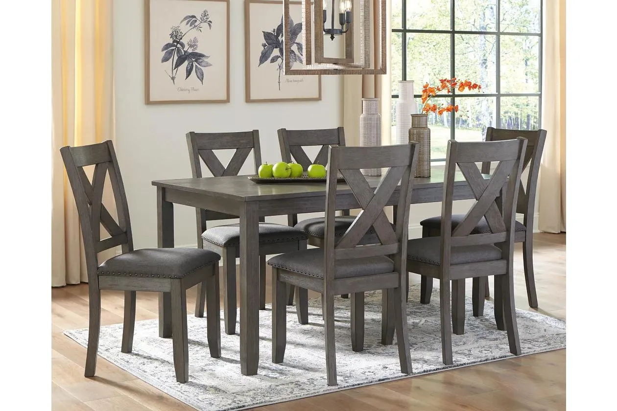 Caitbrook Dining Room Table and Chairs (Set of 7)