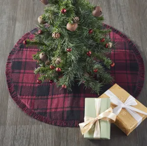 Cumberland Plaid Tree Skirt 24"