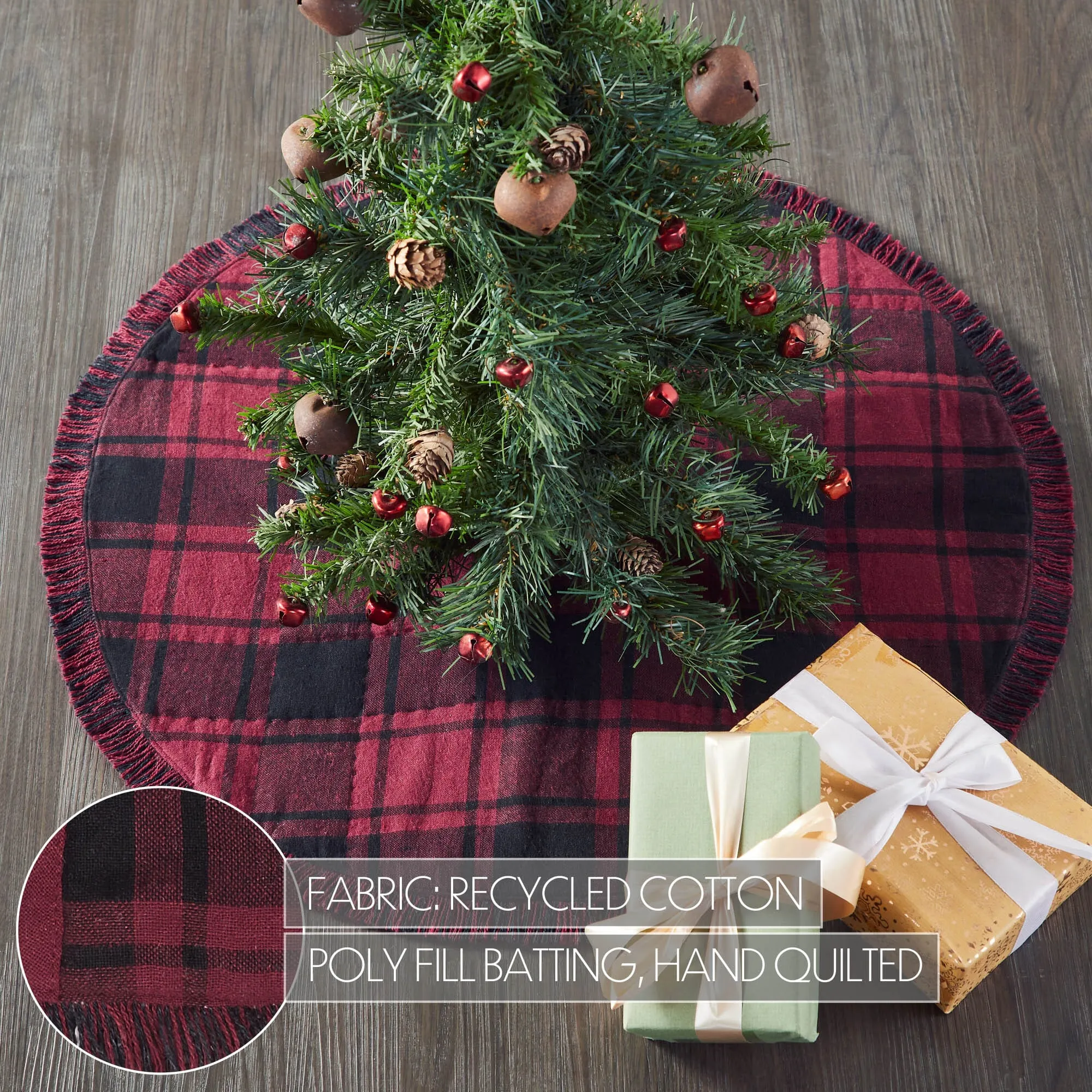 Cumberland Plaid Tree Skirt 24"