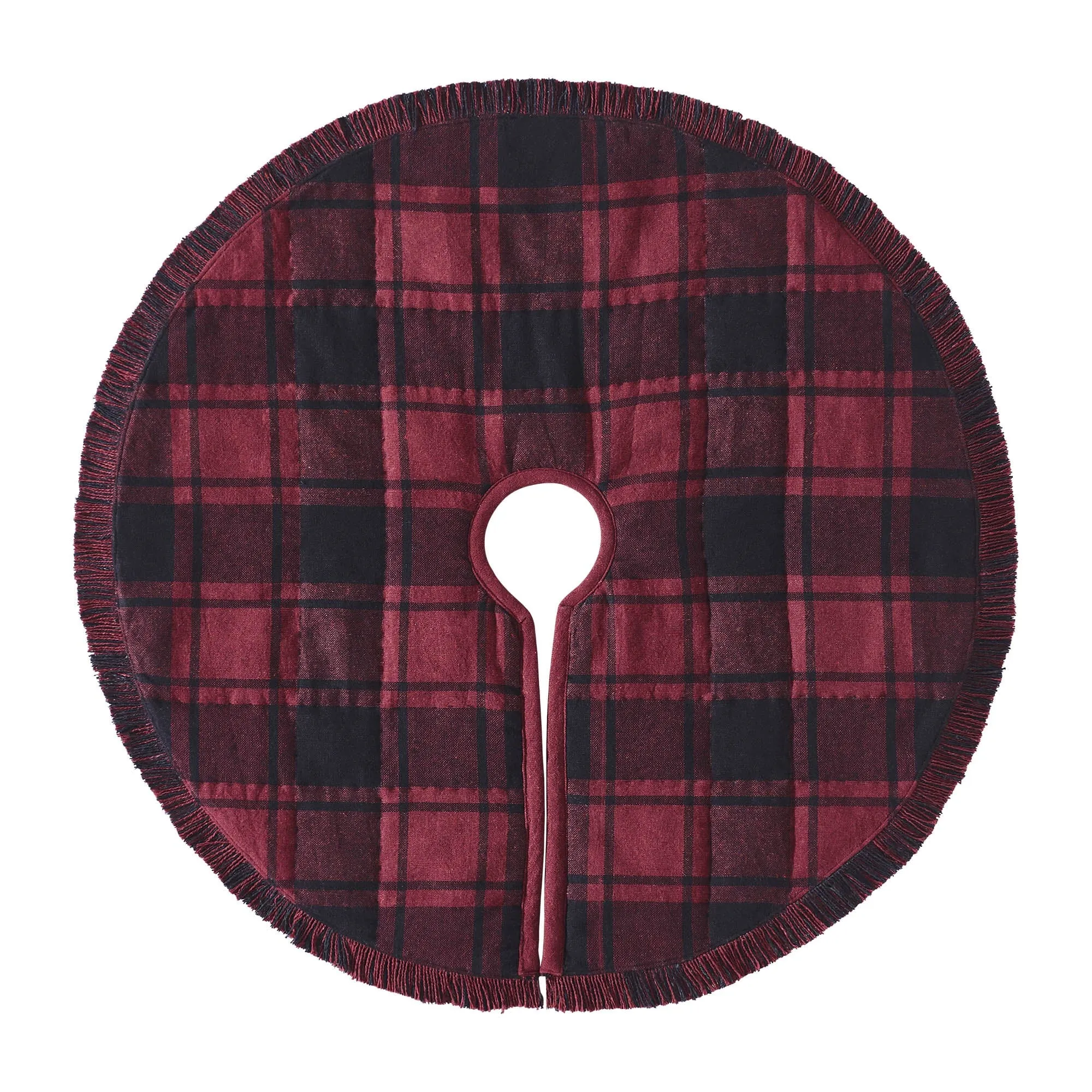 Cumberland Plaid Tree Skirt 24"