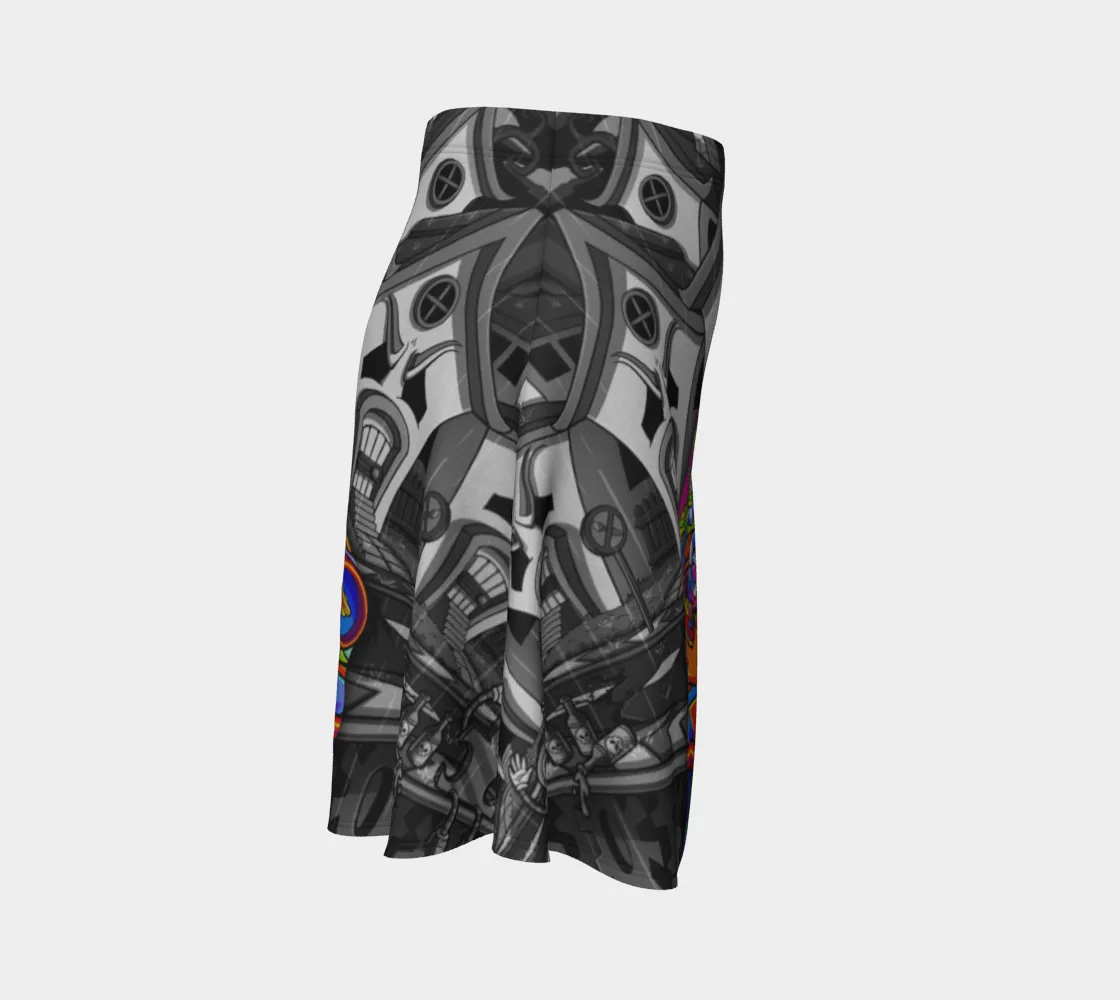 EMPTY | FLARE SKIRT | SALVIADROID