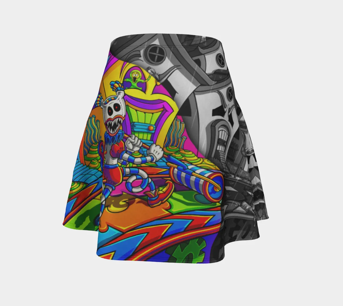 EMPTY | FLARE SKIRT | SALVIADROID