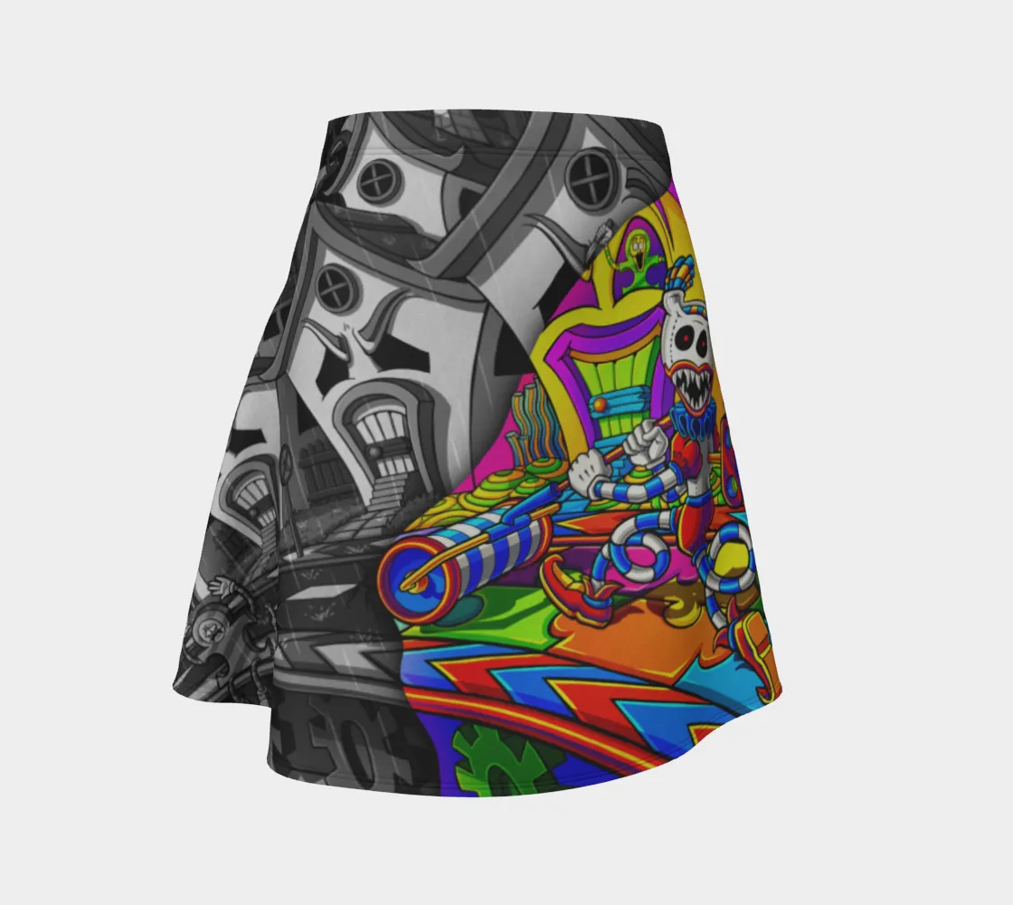 EMPTY | FLARE SKIRT | SALVIADROID