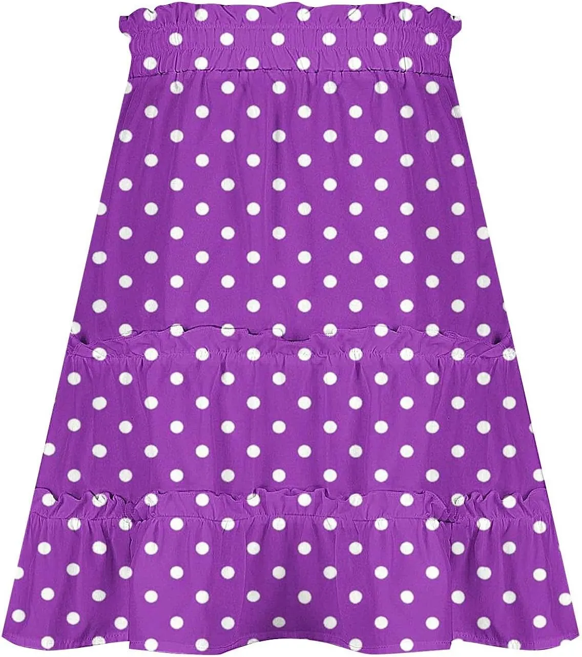 Flowy Printed Mini Skirts for Women Casual High Waisted Summer Boho Skirt Lightweight Adjustable Tie Knot Skorts