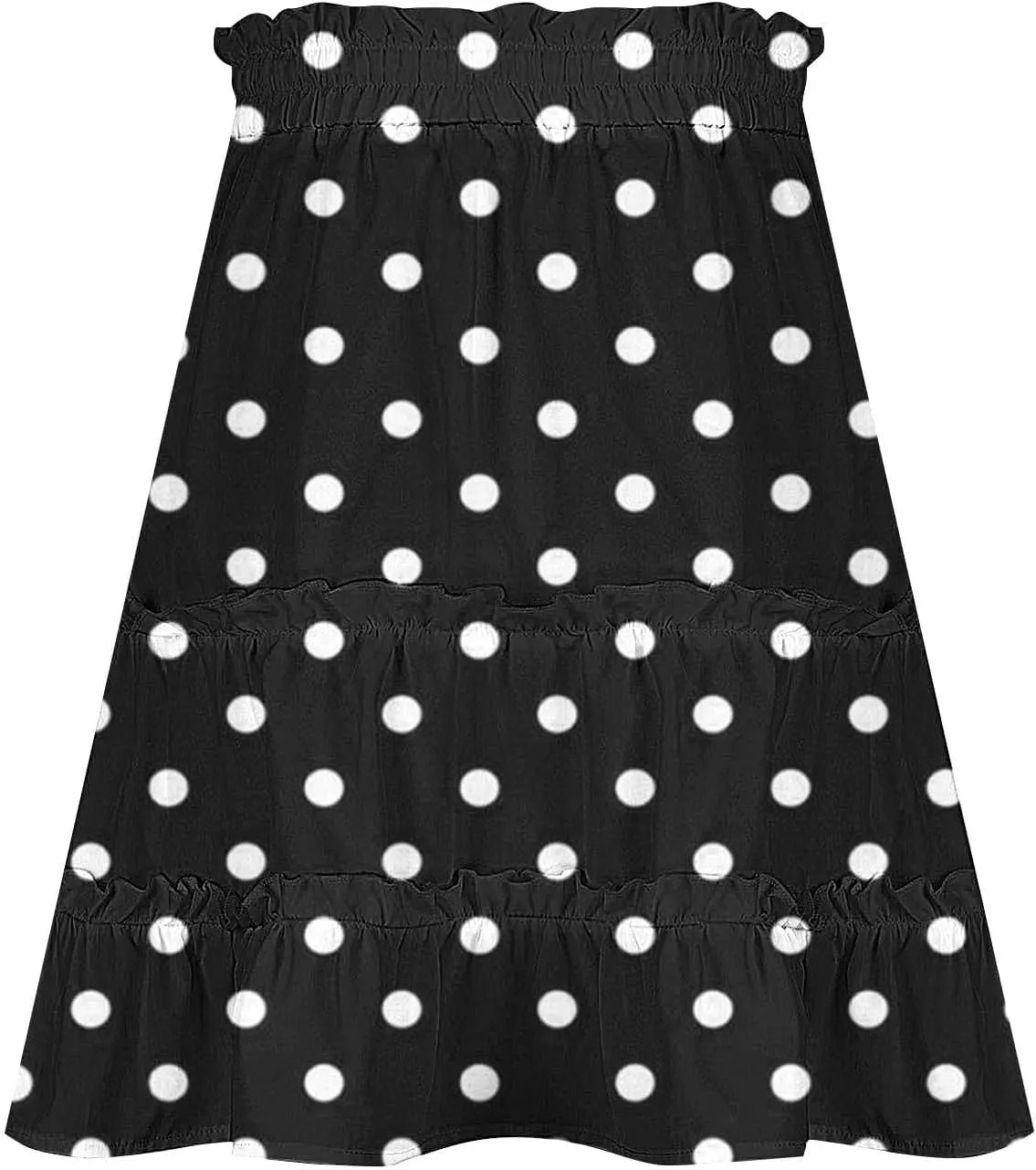 Flowy Printed Mini Skirts for Women Casual High Waisted Summer Boho Skirt Lightweight Adjustable Tie Knot Skorts