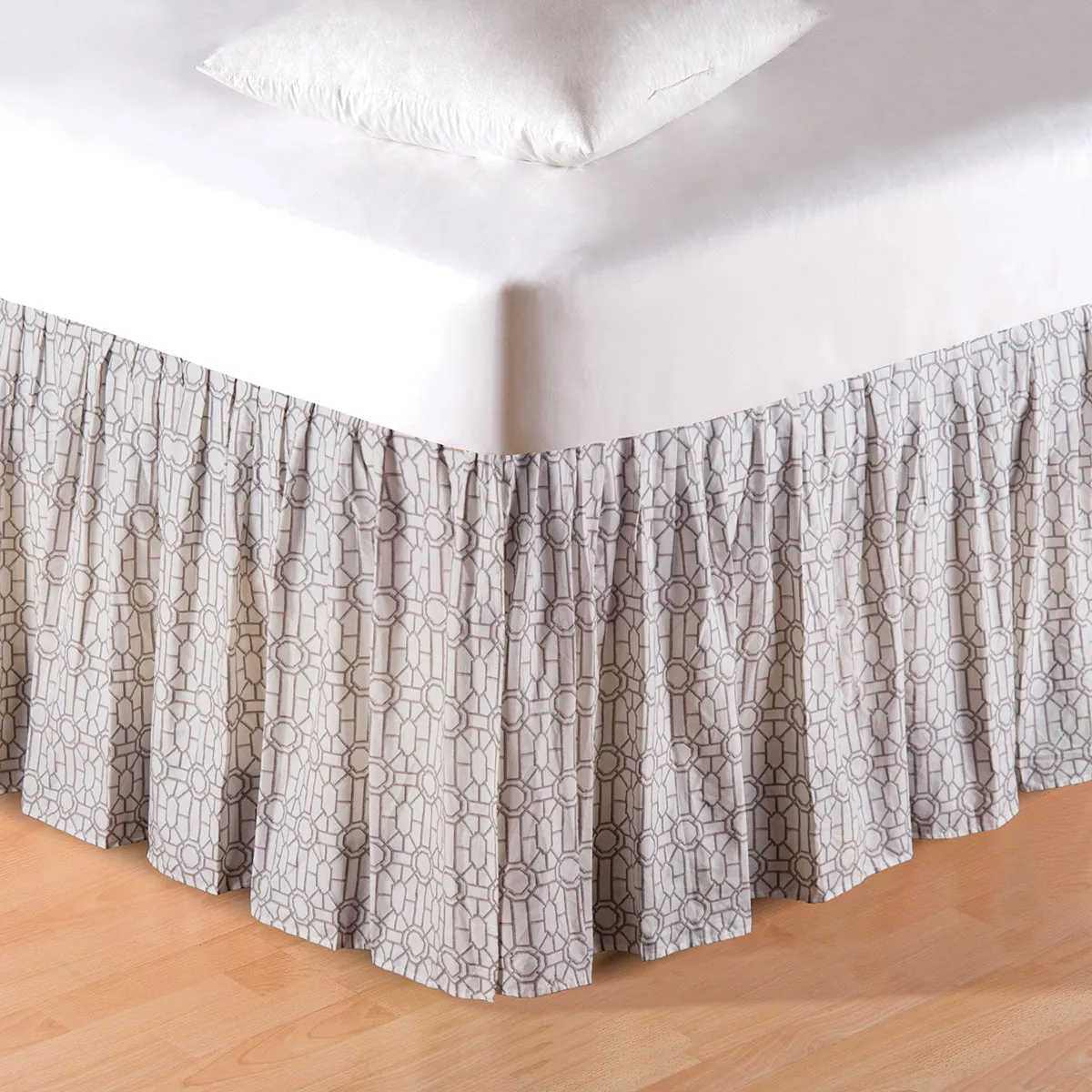 Folly Lattice Bed Skirt