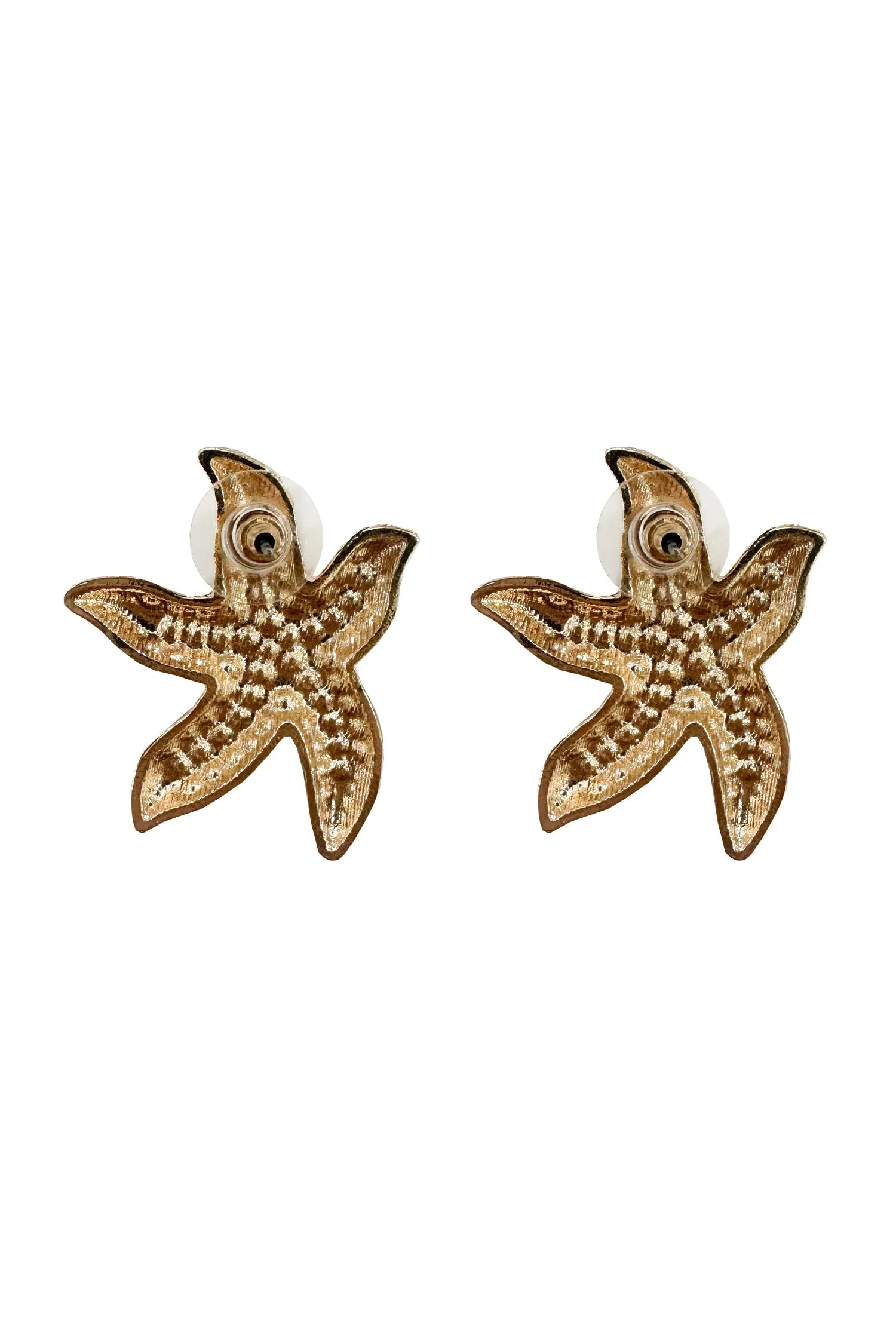 Heidi Pink Starfish Earrings