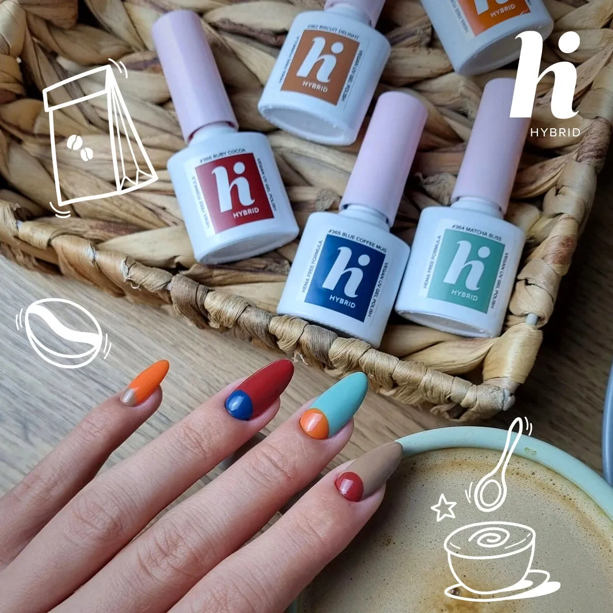 Hi Hybrid 362 Biscuit Delight UV Gel Polish 5ml