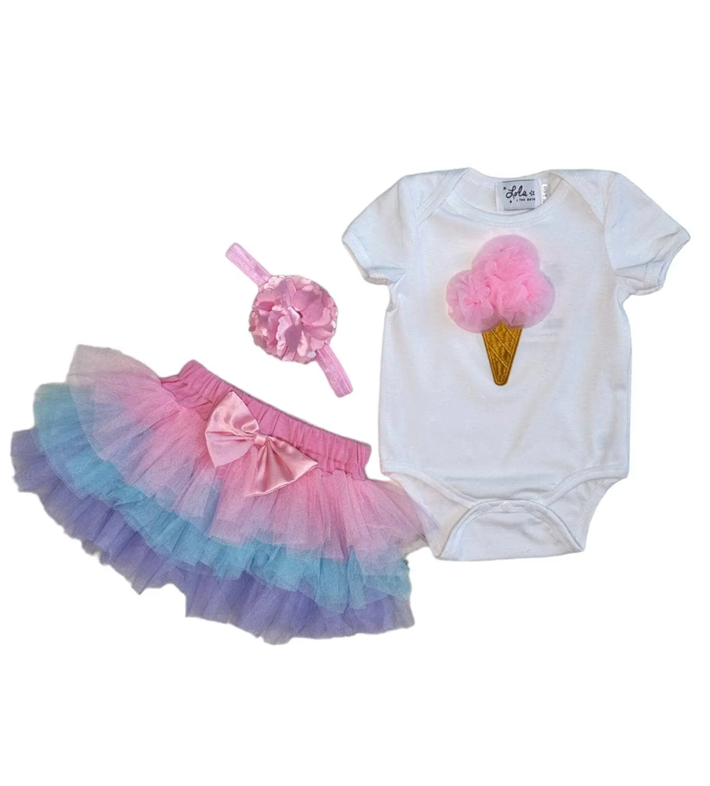 Ice Cream Princess Tutu Set
