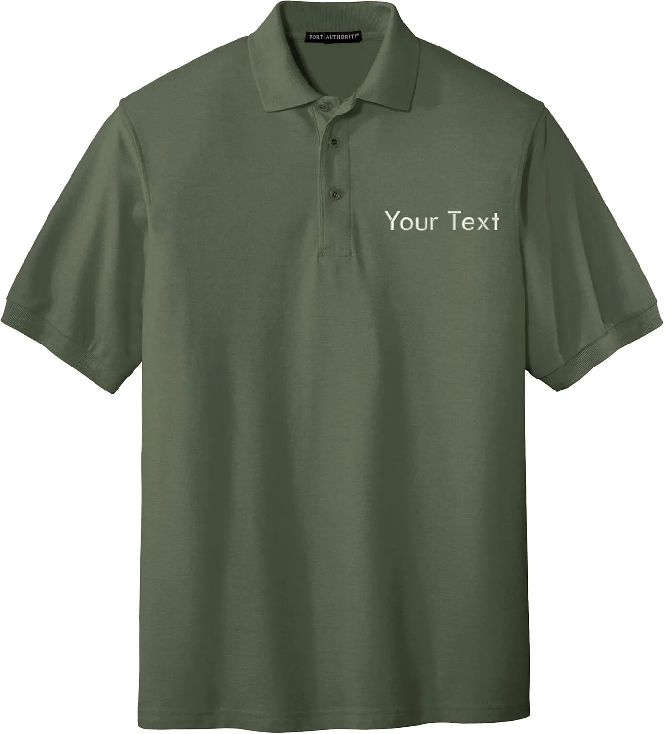 INK STITCH Men K500 Custom Stitching Silk Touch Polo Custom Shirts - 37 Colors
