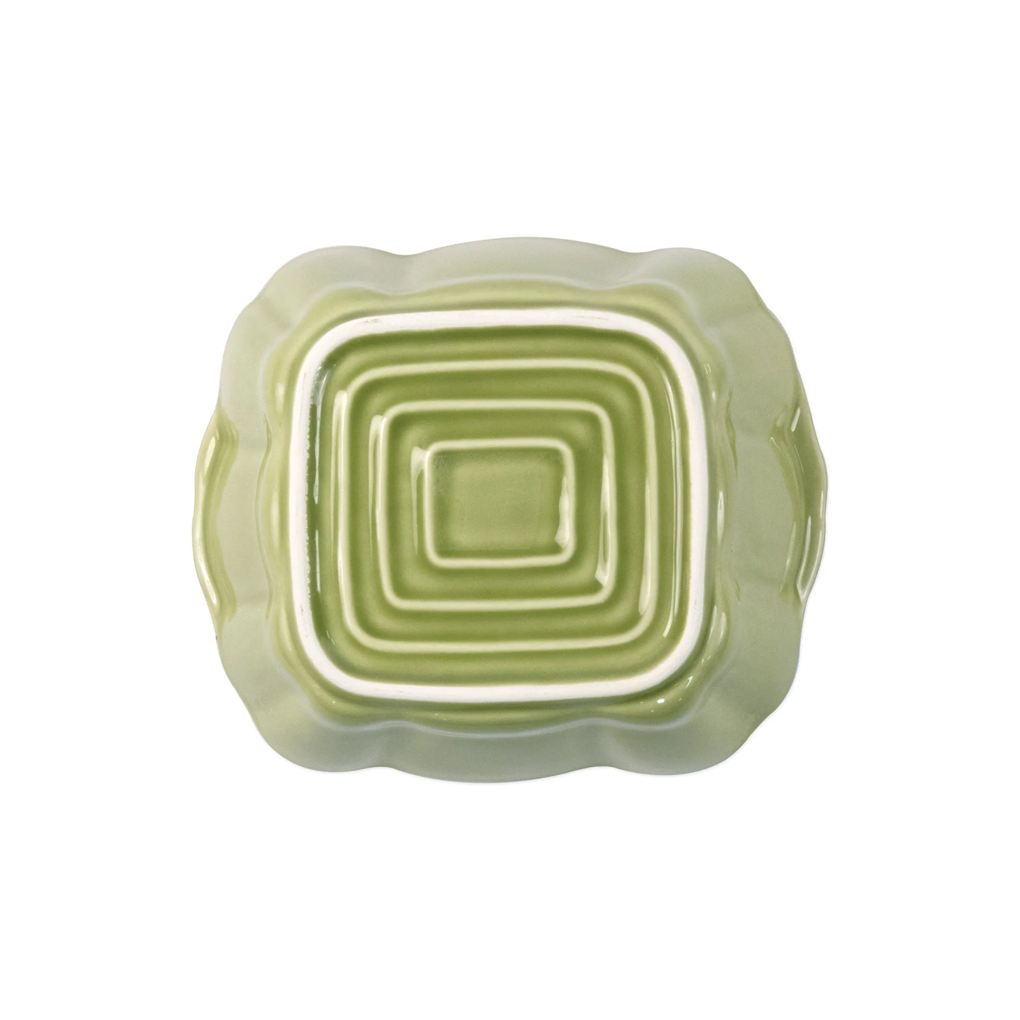 Italian Bakers Small Square Baker - Green