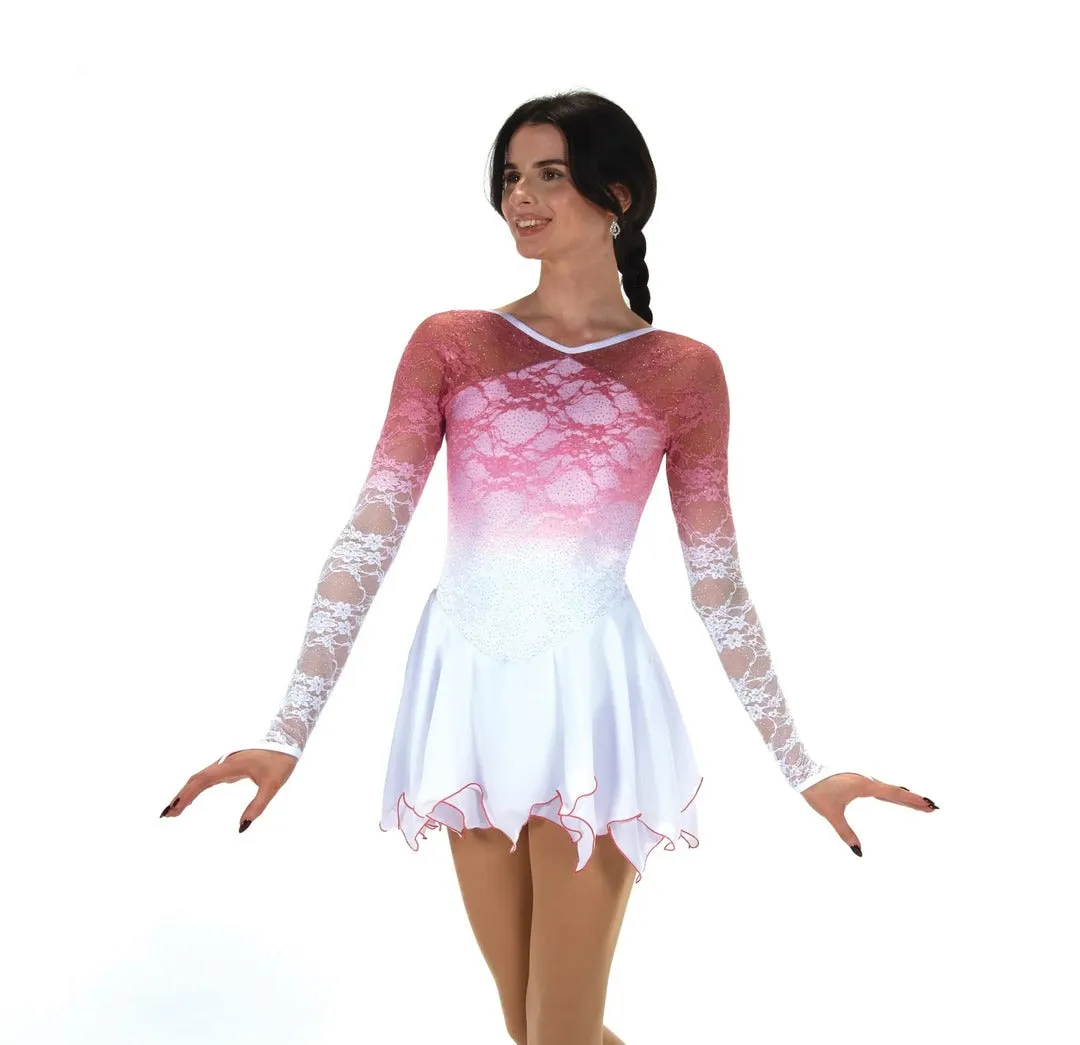 Jerry's Women's 578 Petals in the Snow Figure Skating Dress