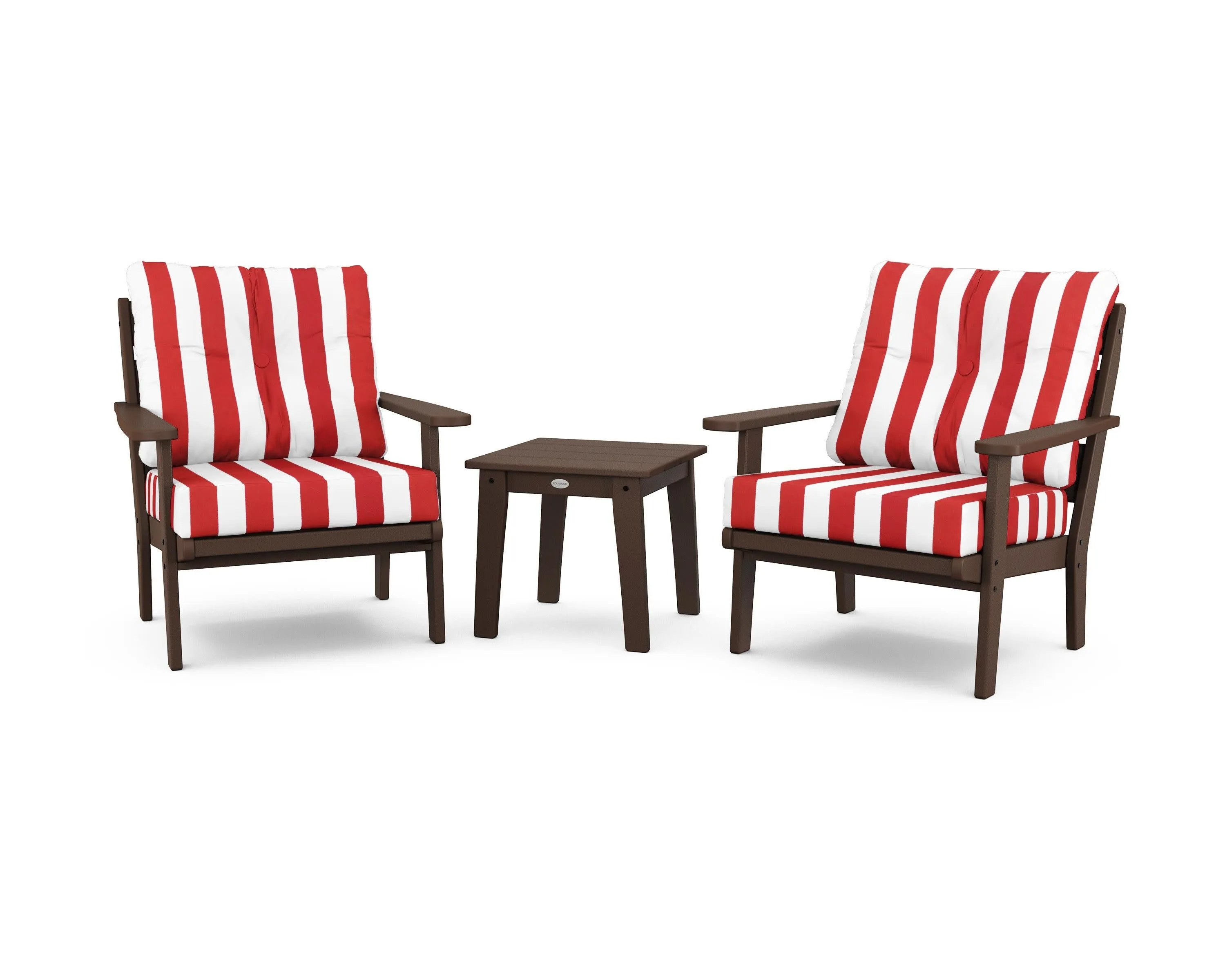 Lakeside 3-Piece Deep Seating Chair Set