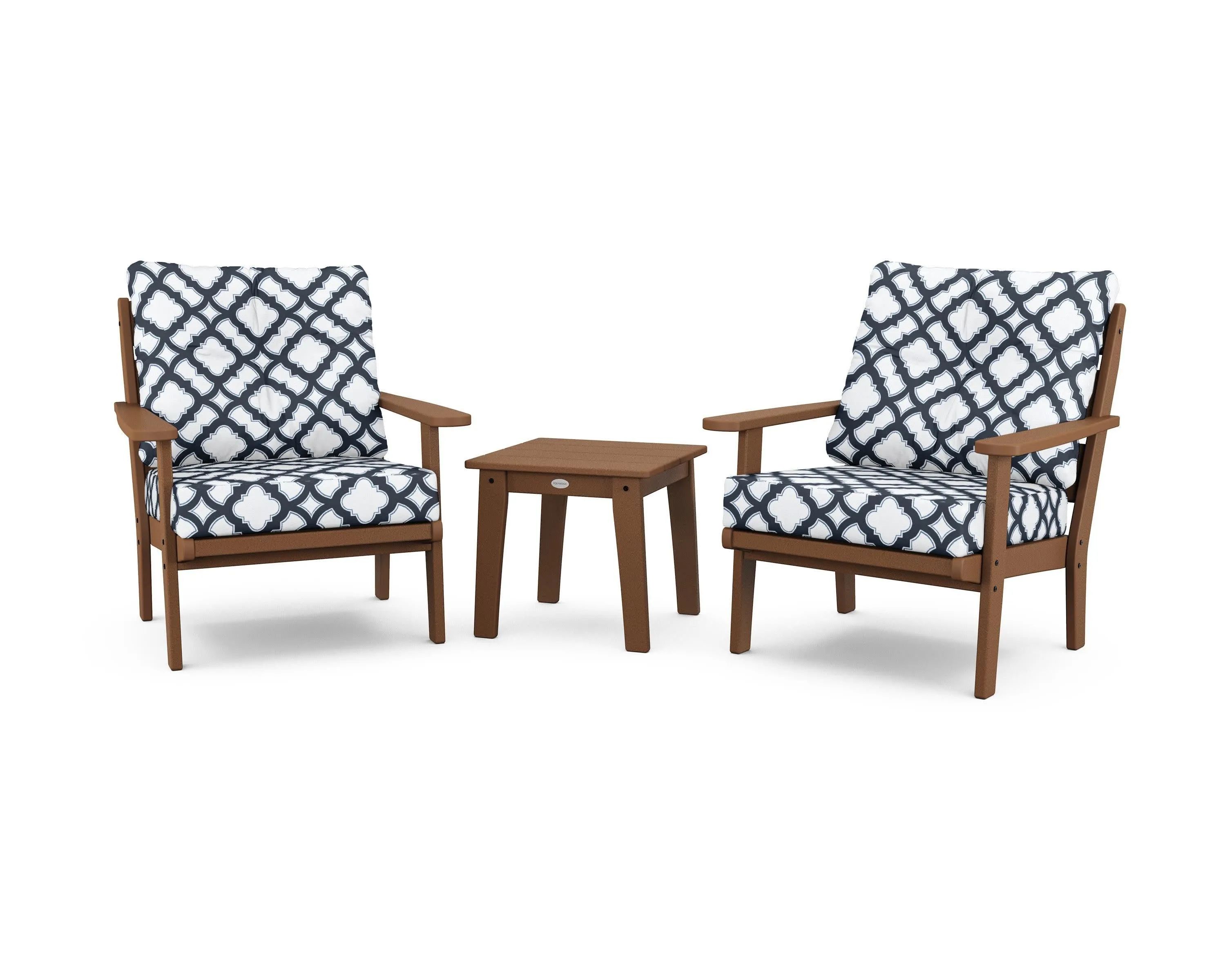 Lakeside 3-Piece Deep Seating Chair Set
