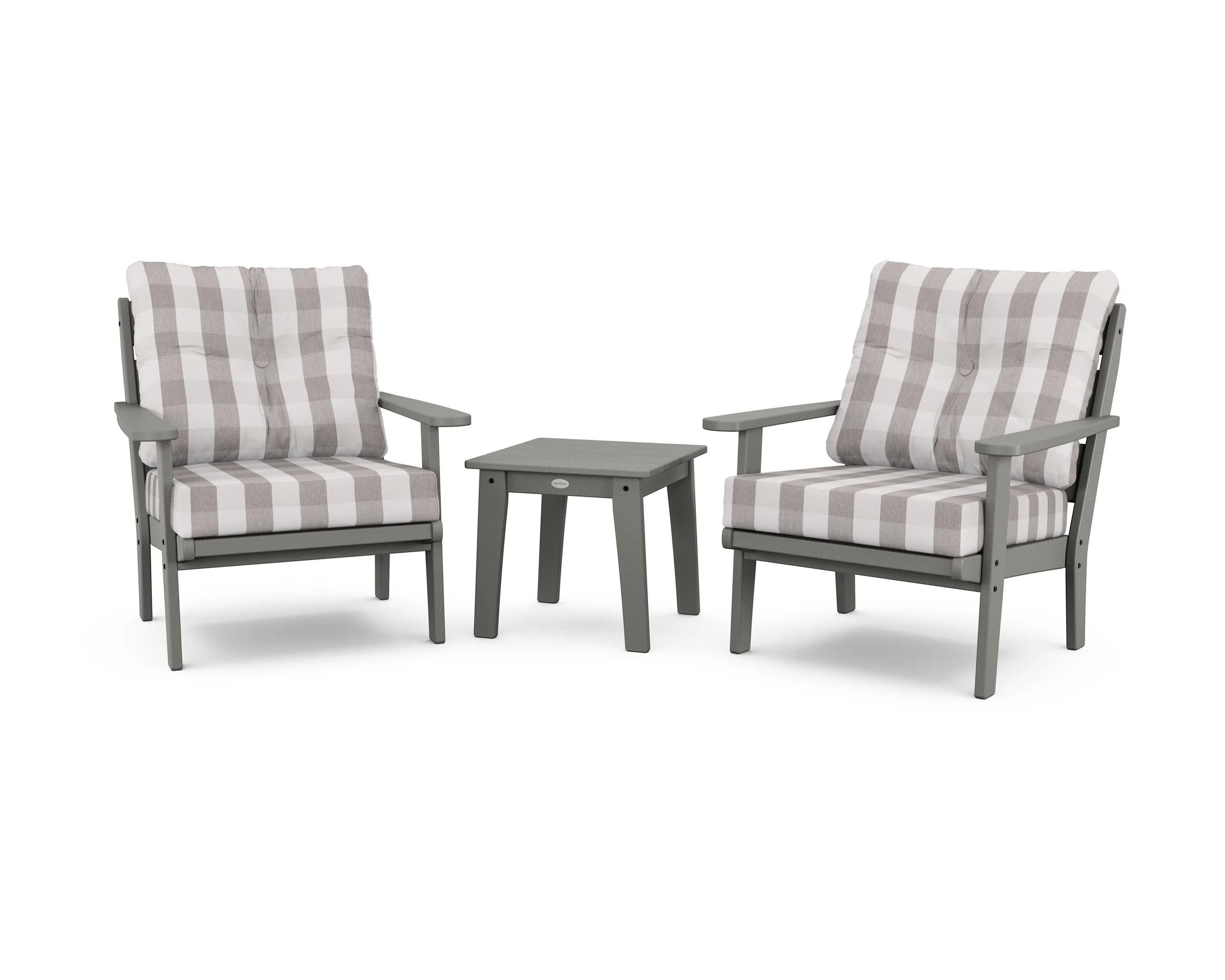 Lakeside 3-Piece Deep Seating Chair Set