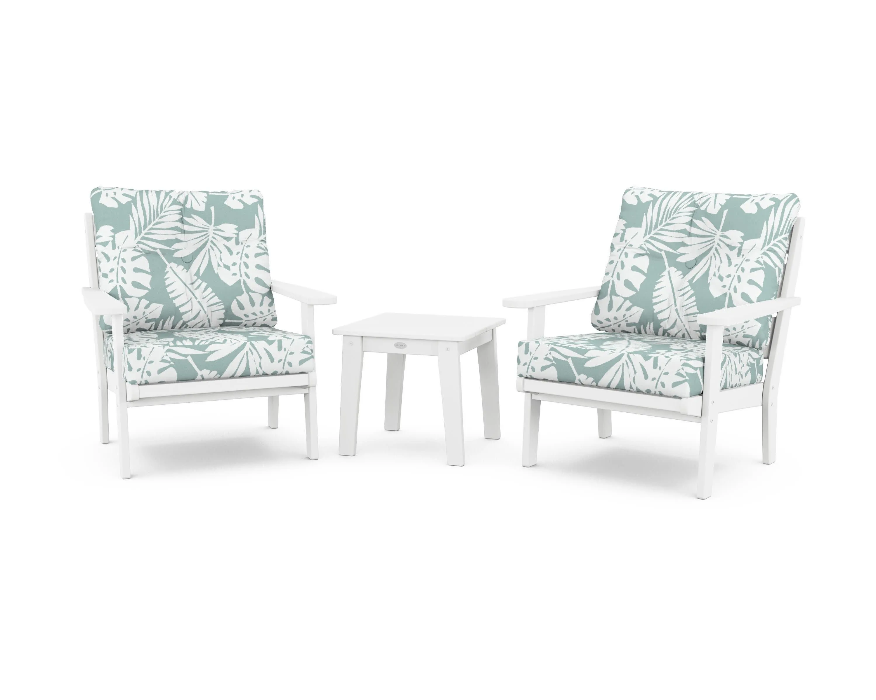 Lakeside 3-Piece Deep Seating Chair Set