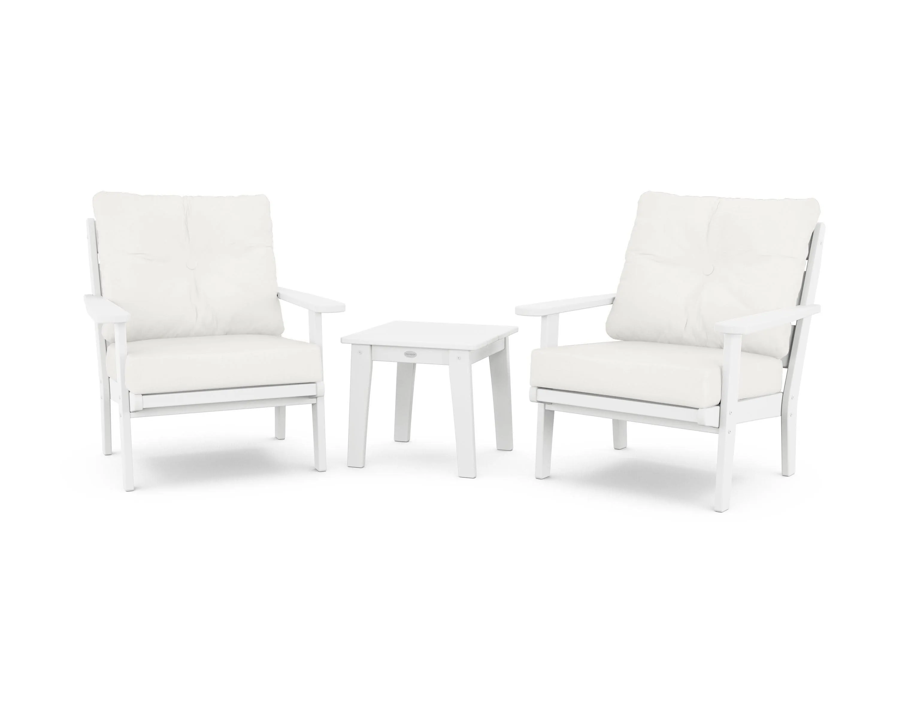 Lakeside 3-Piece Deep Seating Chair Set