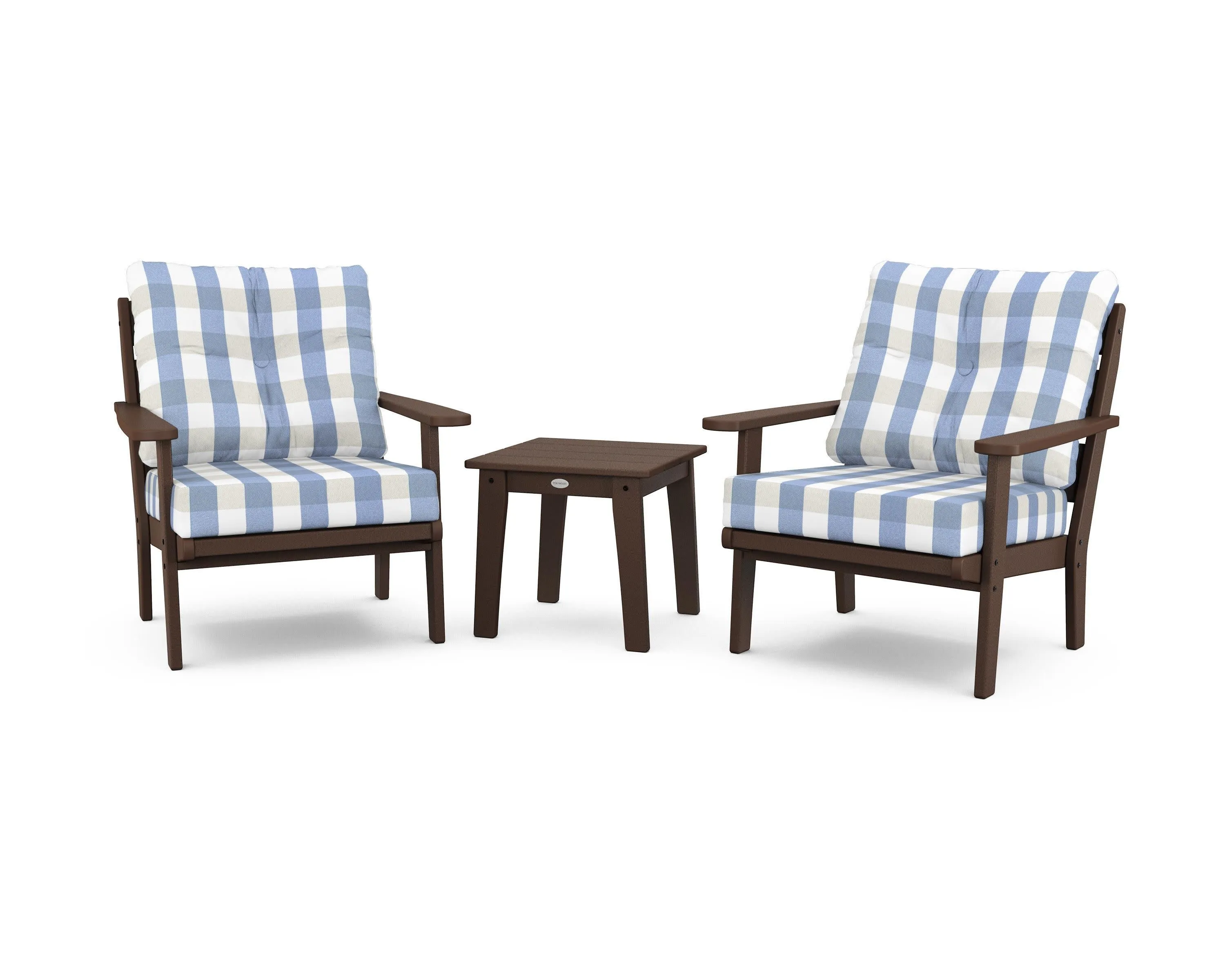 Lakeside 3-Piece Deep Seating Chair Set