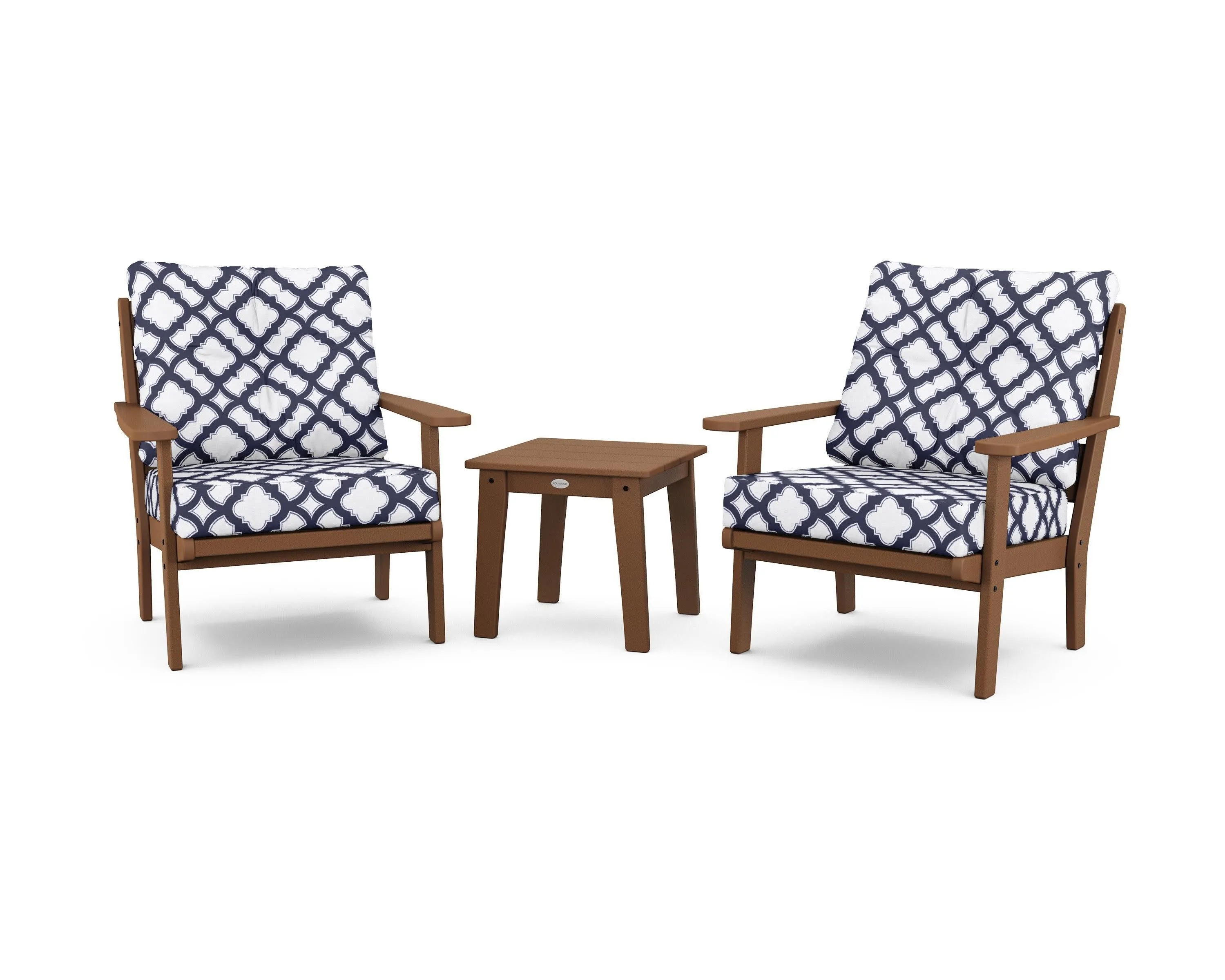 Lakeside 3-Piece Deep Seating Chair Set