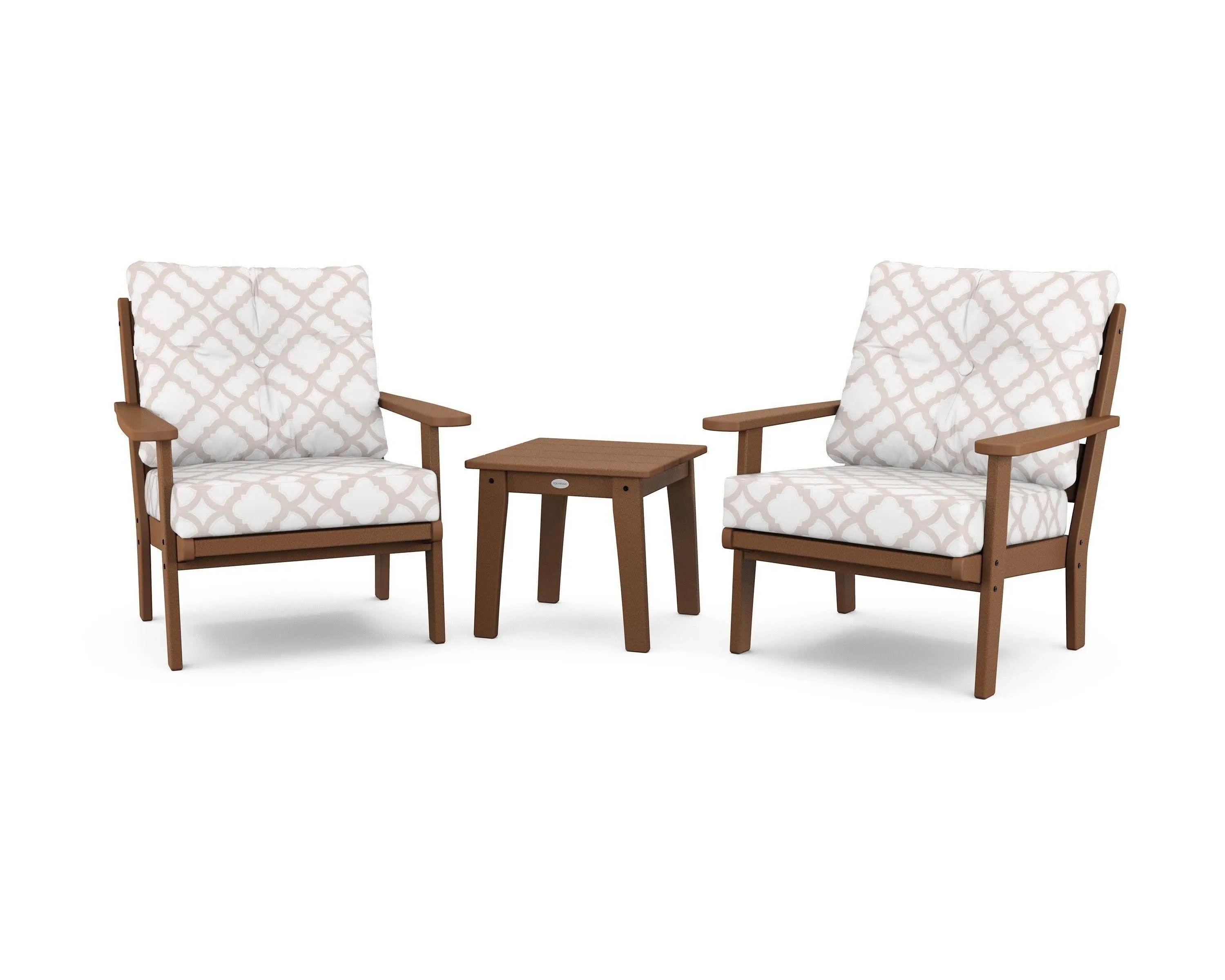 Lakeside 3-Piece Deep Seating Chair Set