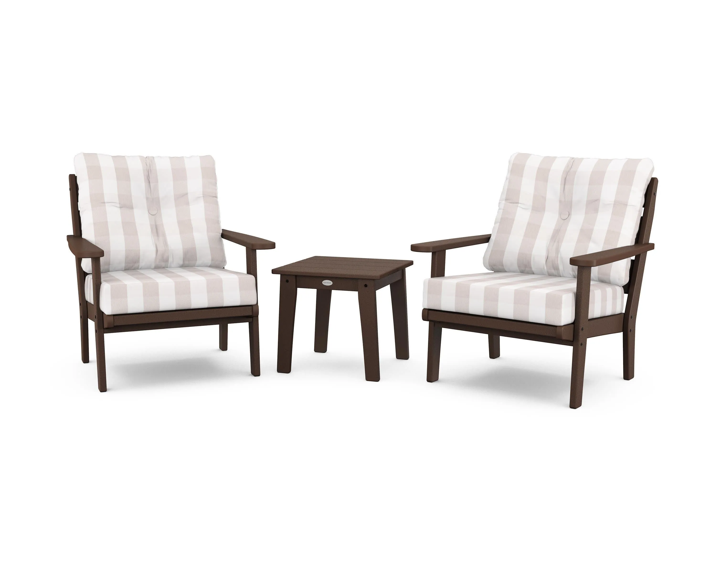 Lakeside 3-Piece Deep Seating Chair Set