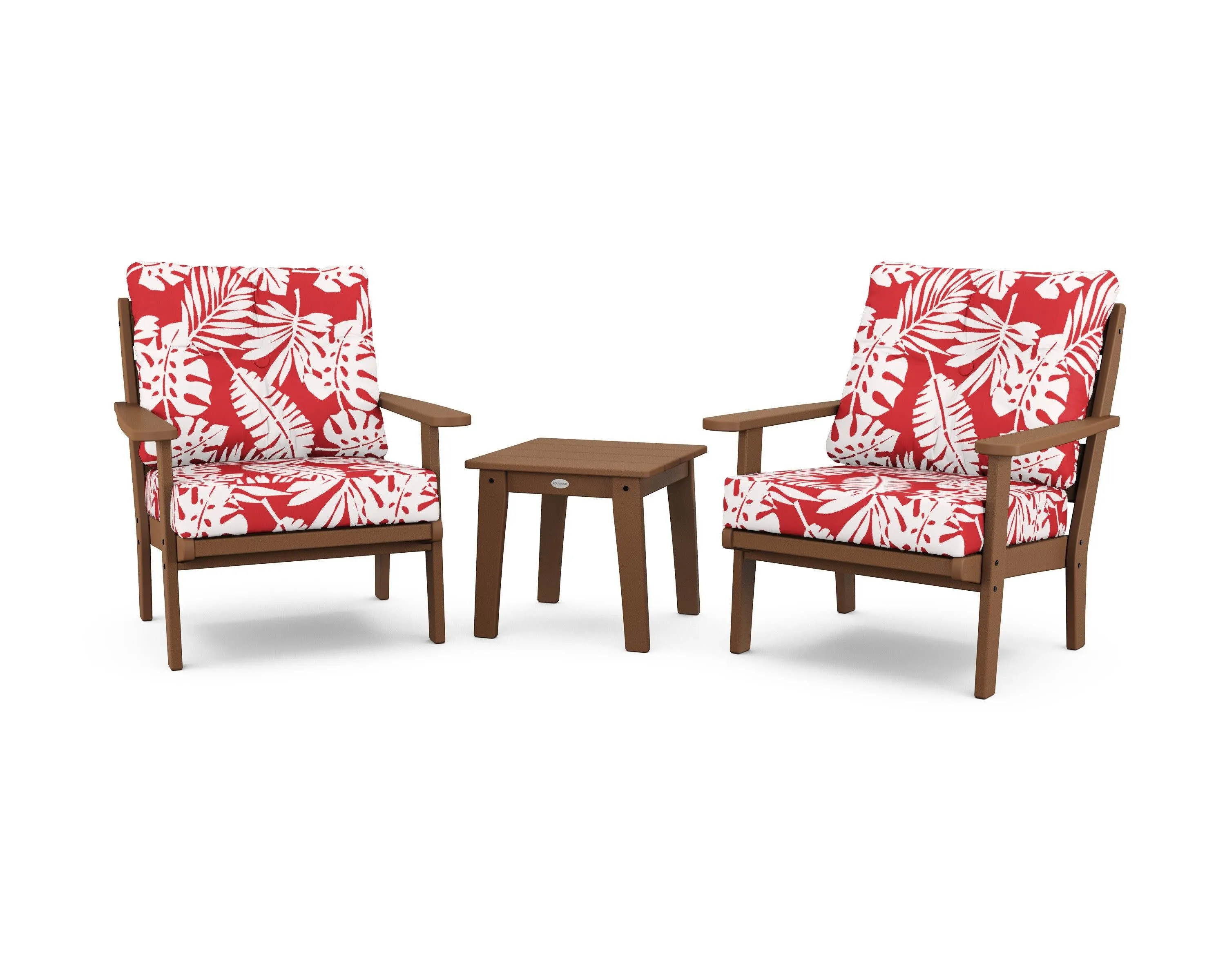 Lakeside 3-Piece Deep Seating Chair Set
