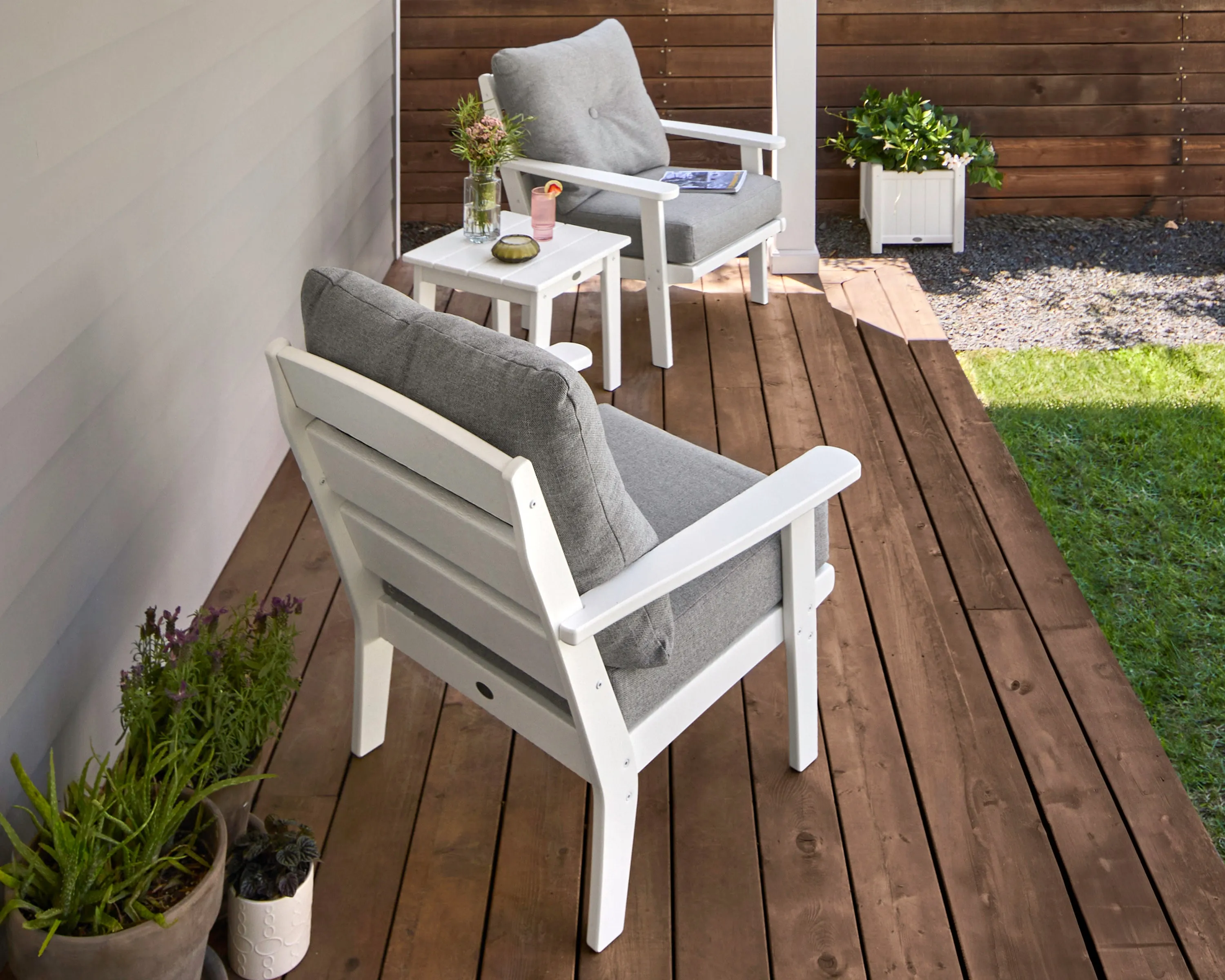 Lakeside 3-Piece Deep Seating Chair Set