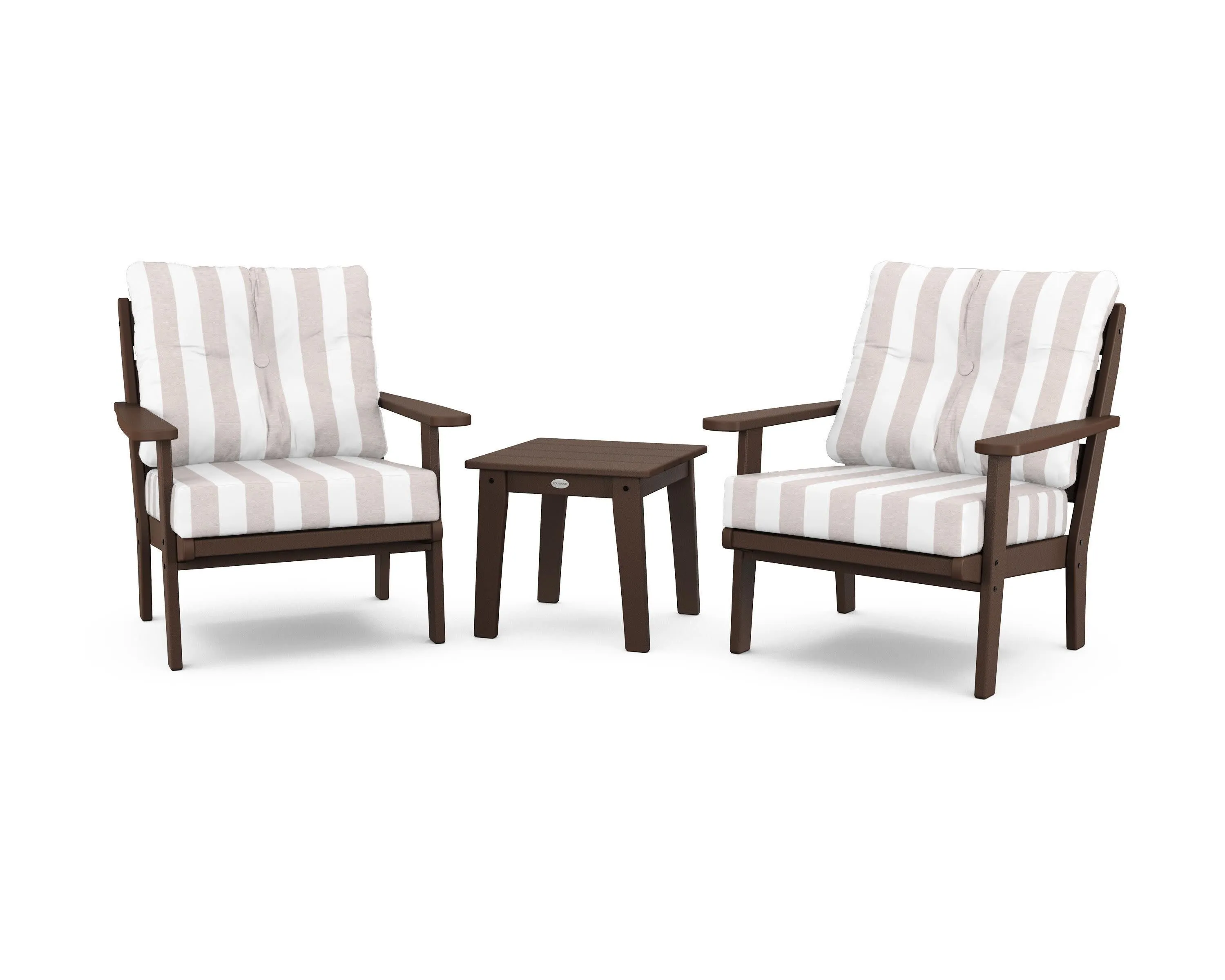 Lakeside 3-Piece Deep Seating Chair Set