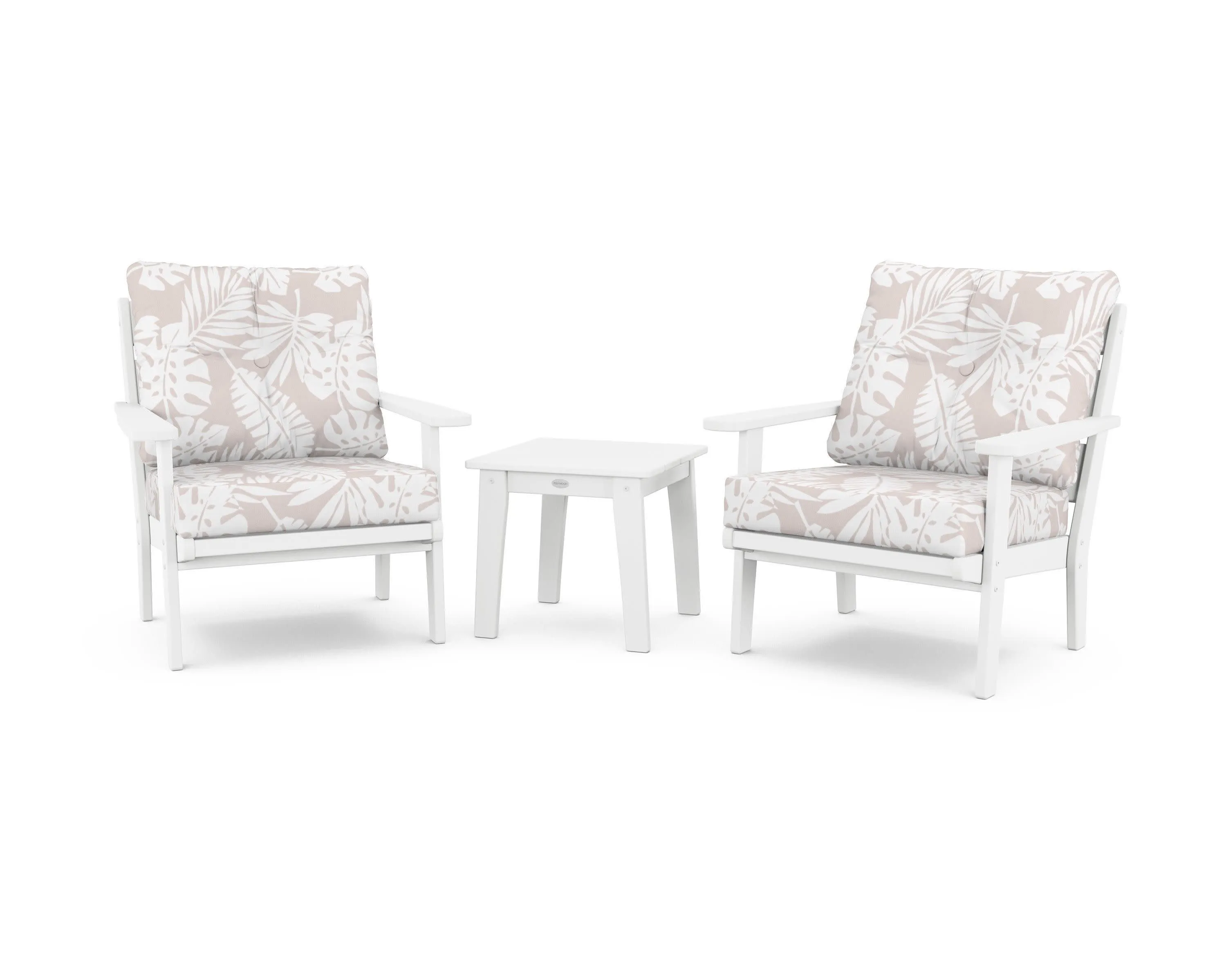 Lakeside 3-Piece Deep Seating Chair Set