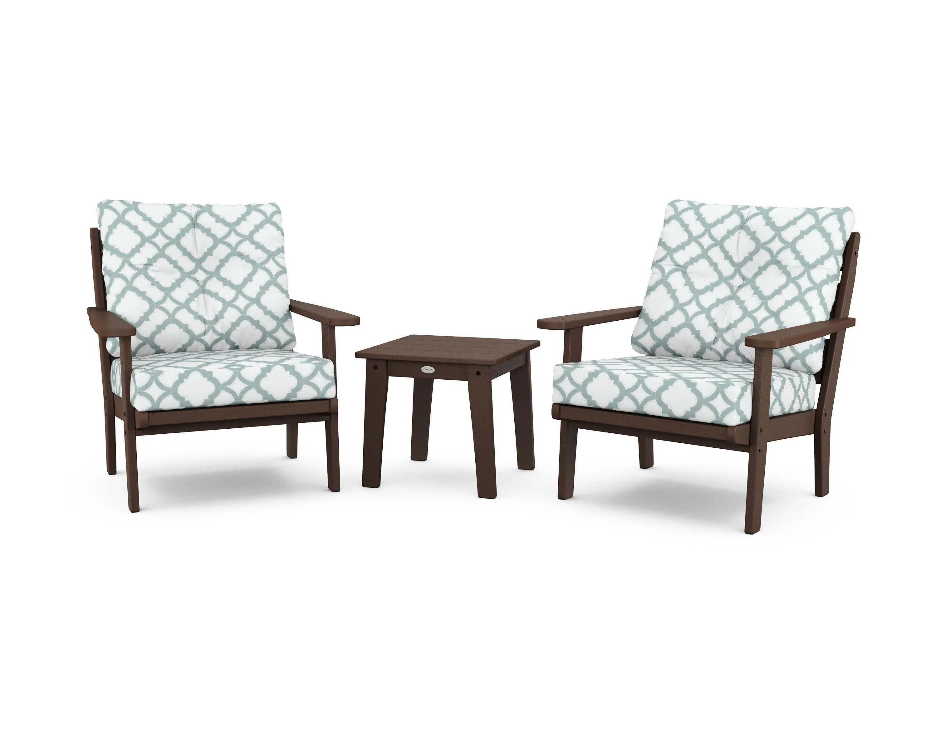 Lakeside 3-Piece Deep Seating Chair Set
