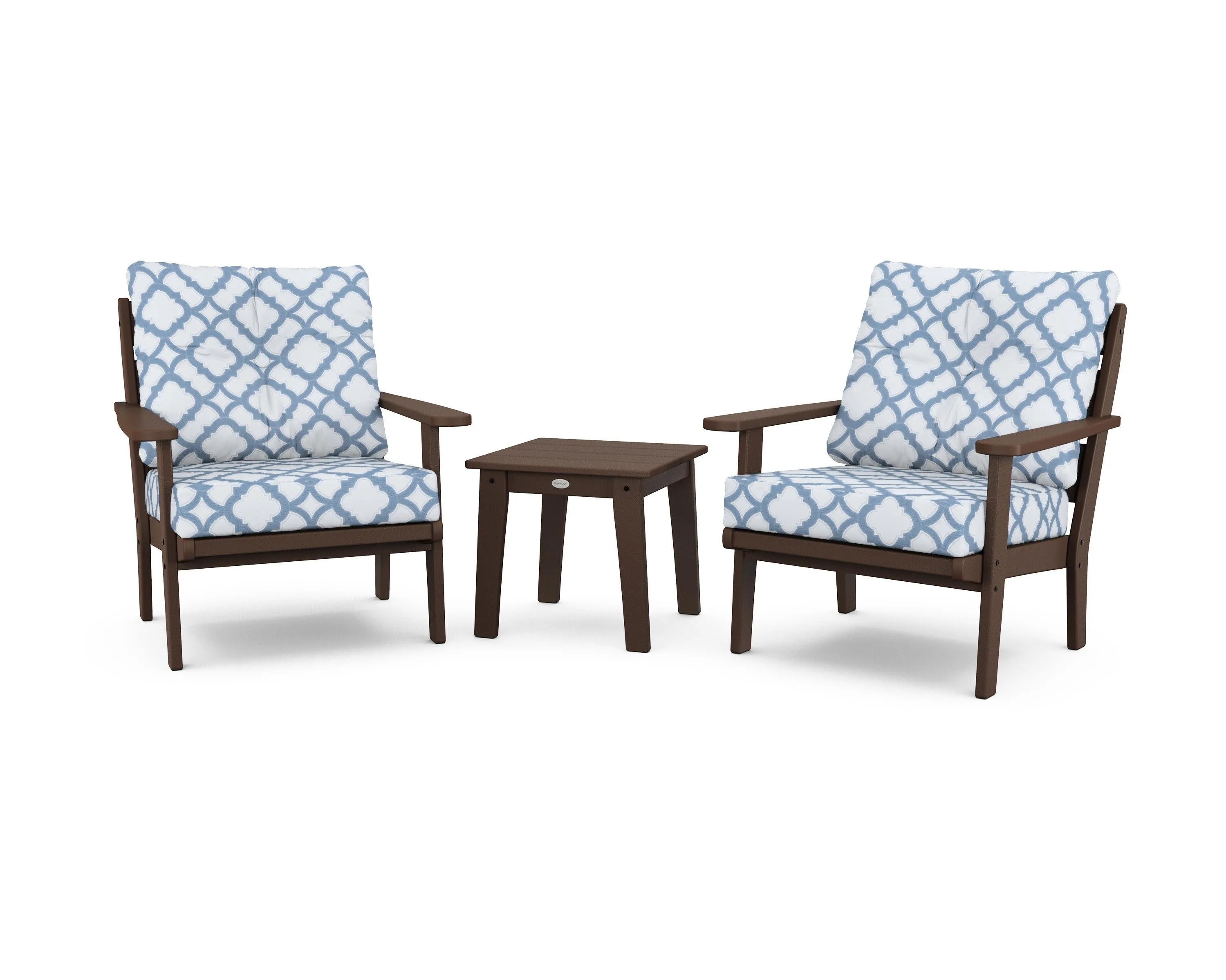 Lakeside 3-Piece Deep Seating Chair Set