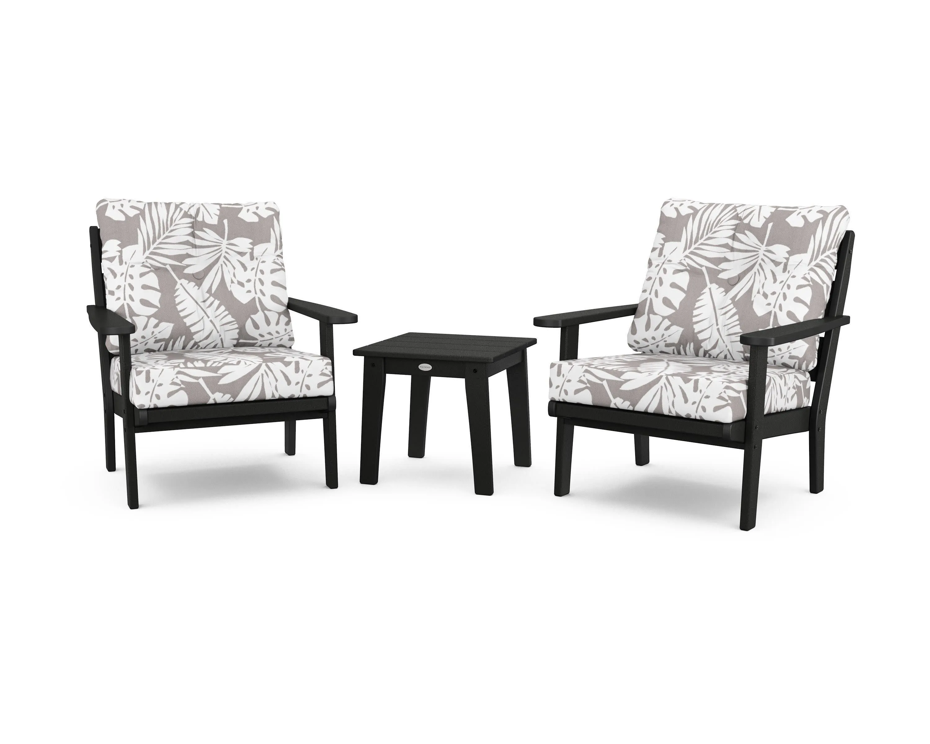 Lakeside 3-Piece Deep Seating Chair Set
