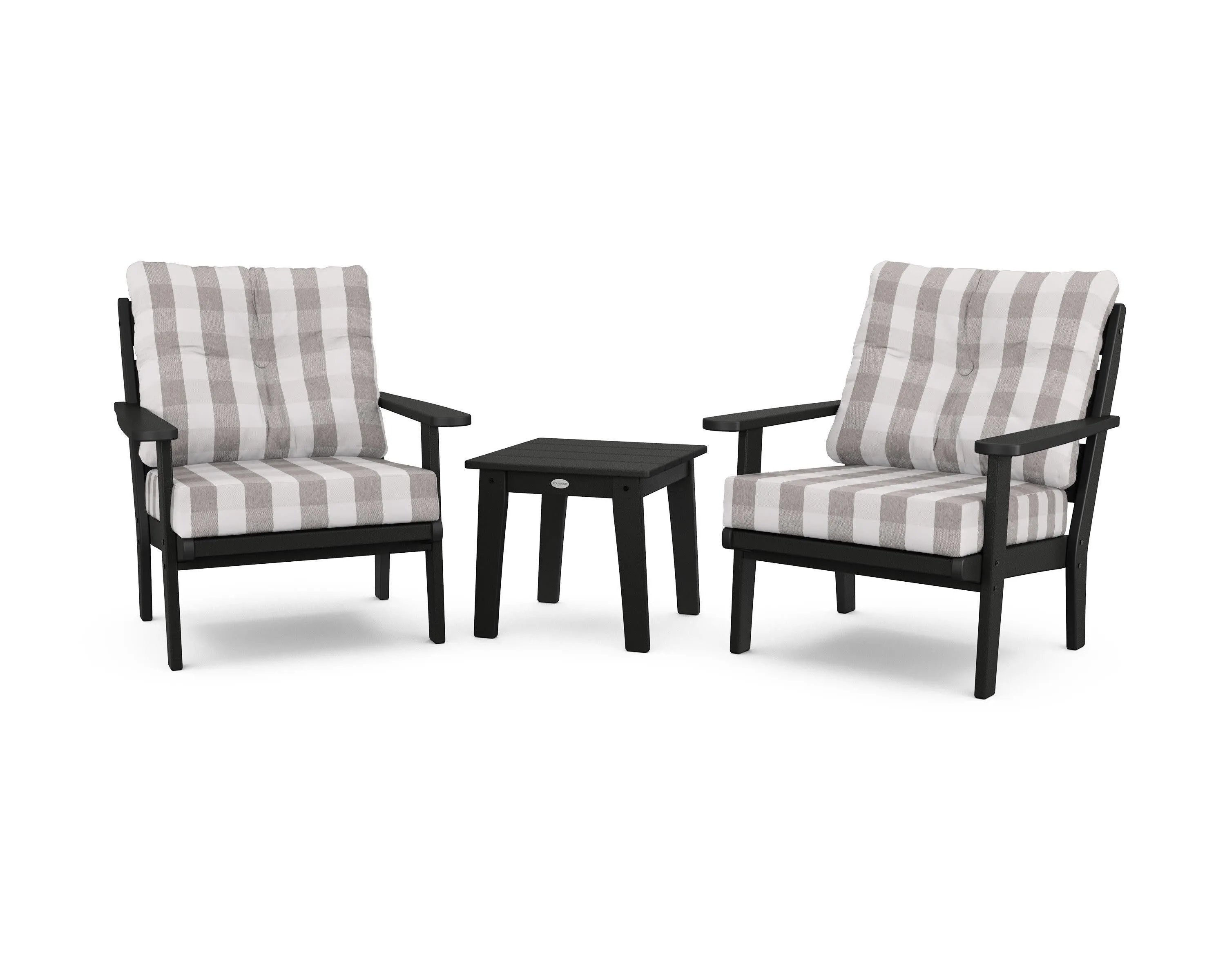 Lakeside 3-Piece Deep Seating Chair Set